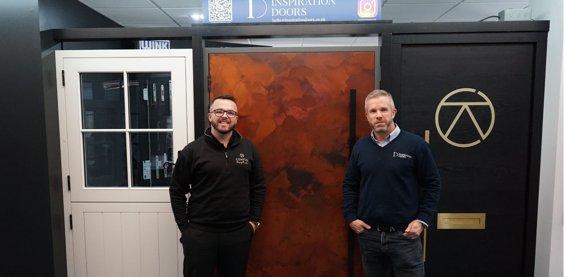 Inspiration Doors Donates Statement Entrance Door to Coastal Group Brand Centre