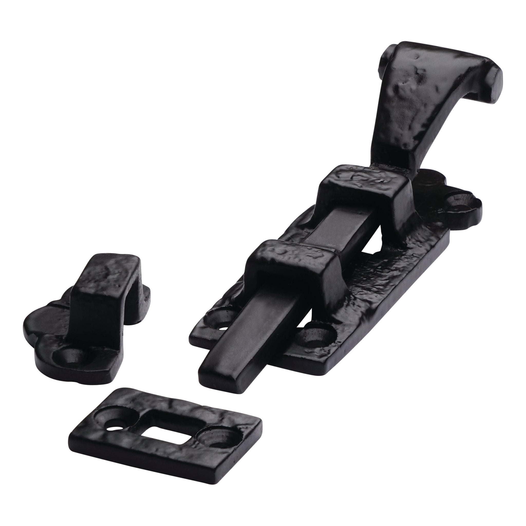 Antique Surface Fit Door Bolt | Heritage Black