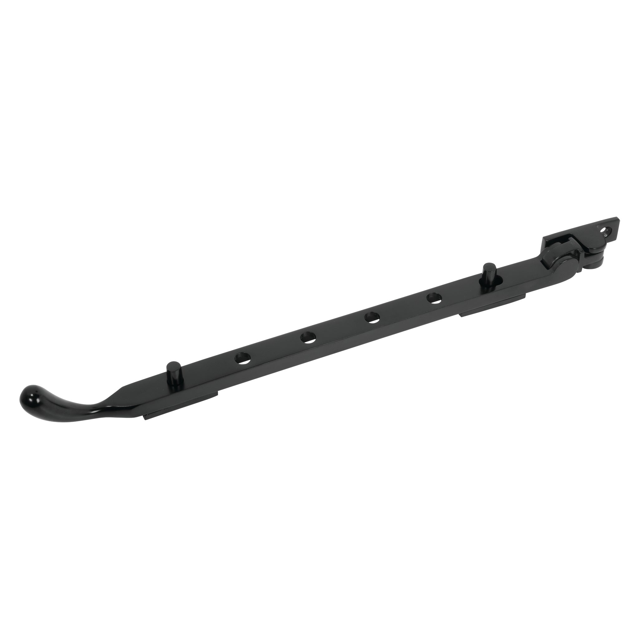 Traditional Bulb End Casement Stays | Satin Black