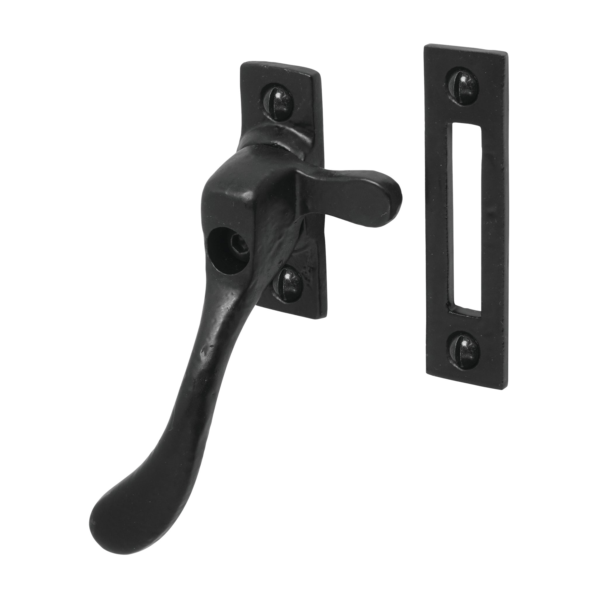 Antique Style Bulb End Casement Fastener | Heritage Black