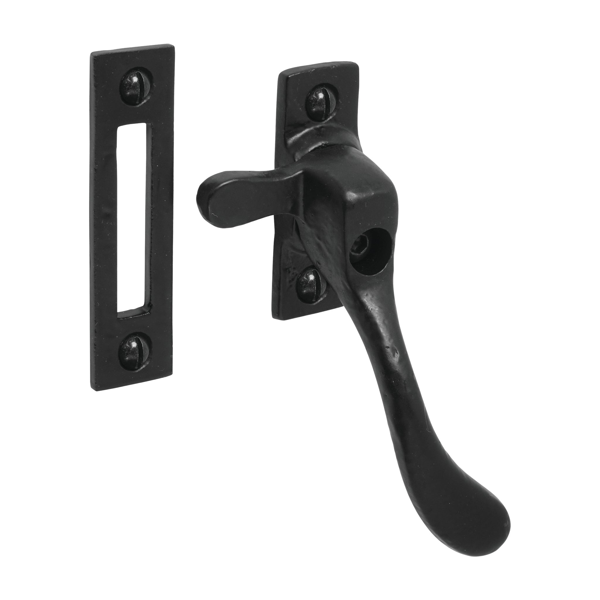 Antique Style Bulb End Casement Fastener | Heritage Black