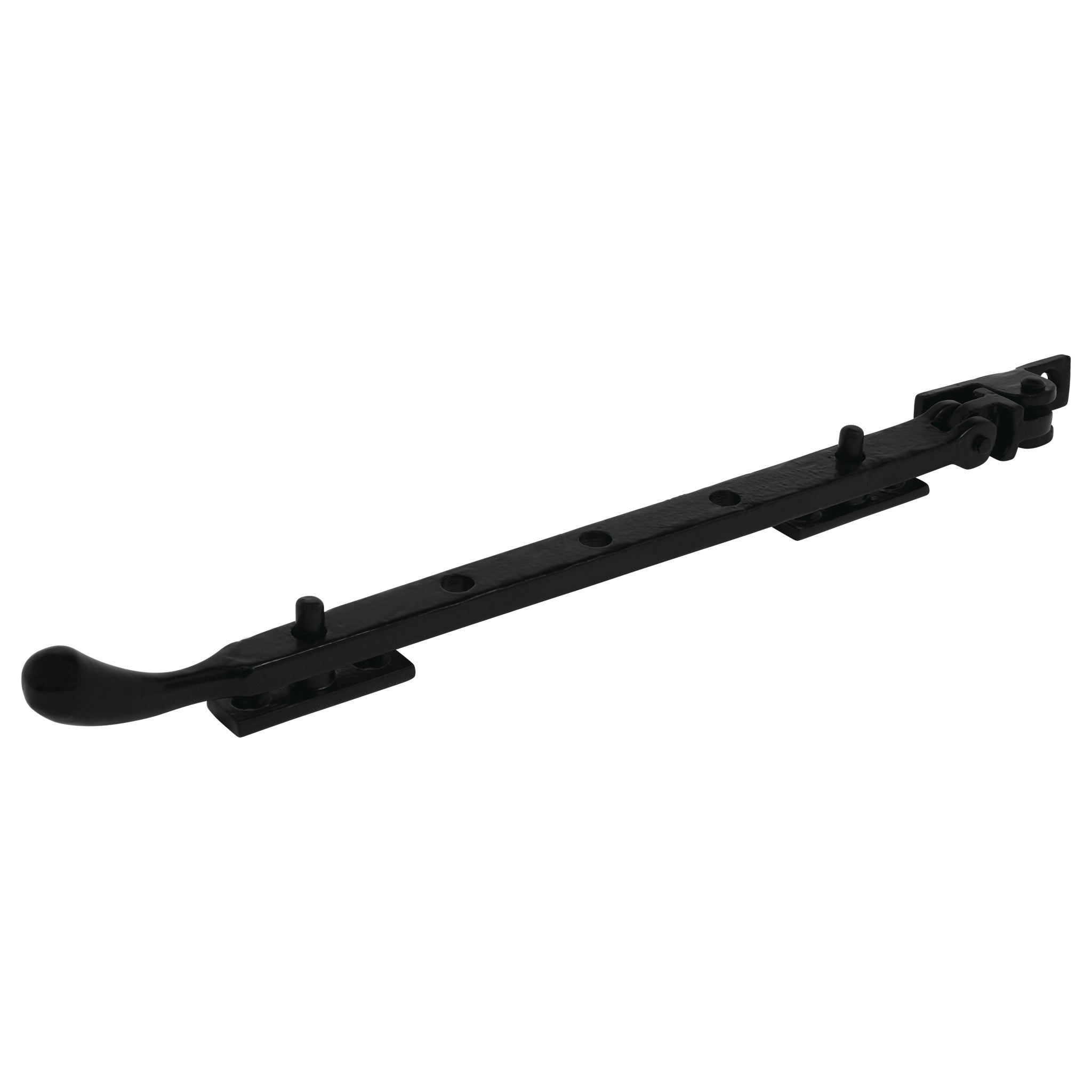 Antique Style Bulb End Casement Stays | Heritage Black