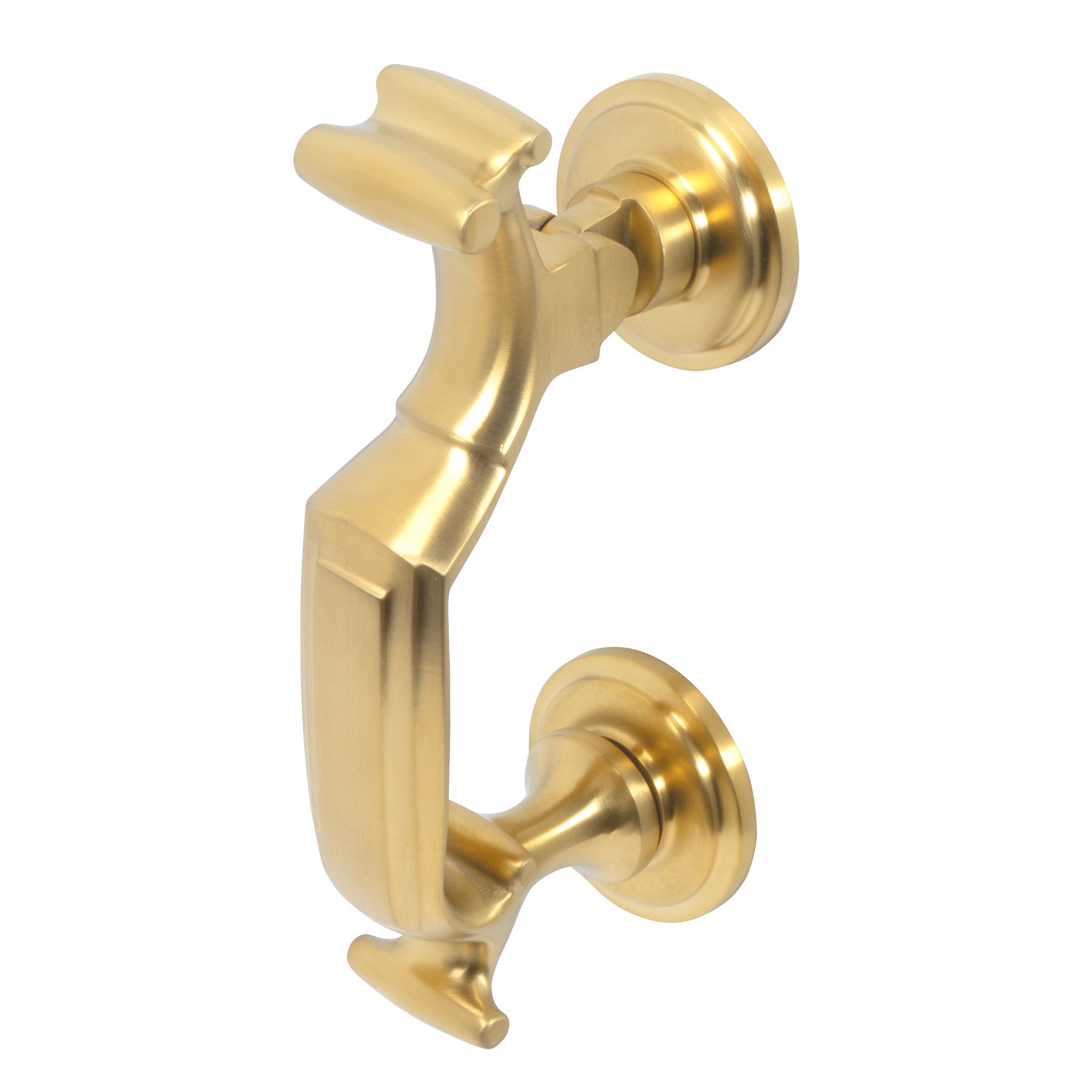 Doctor's Door Knocker | PVD Stainless Satin Brass