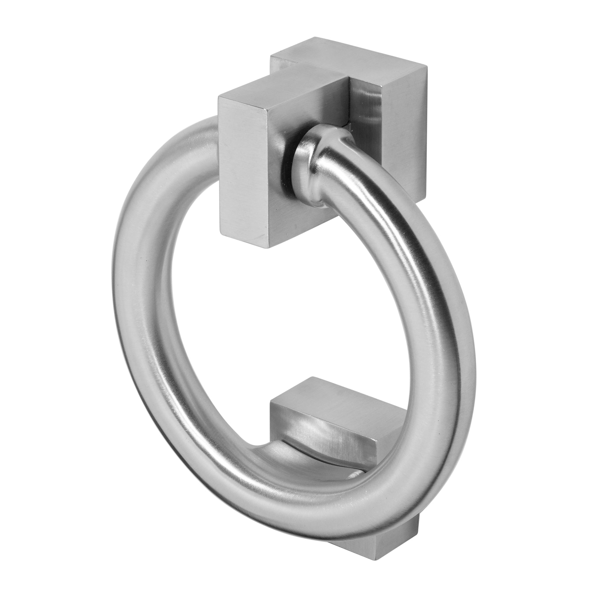 Ring Door Knocker | Satin Stainless Steel