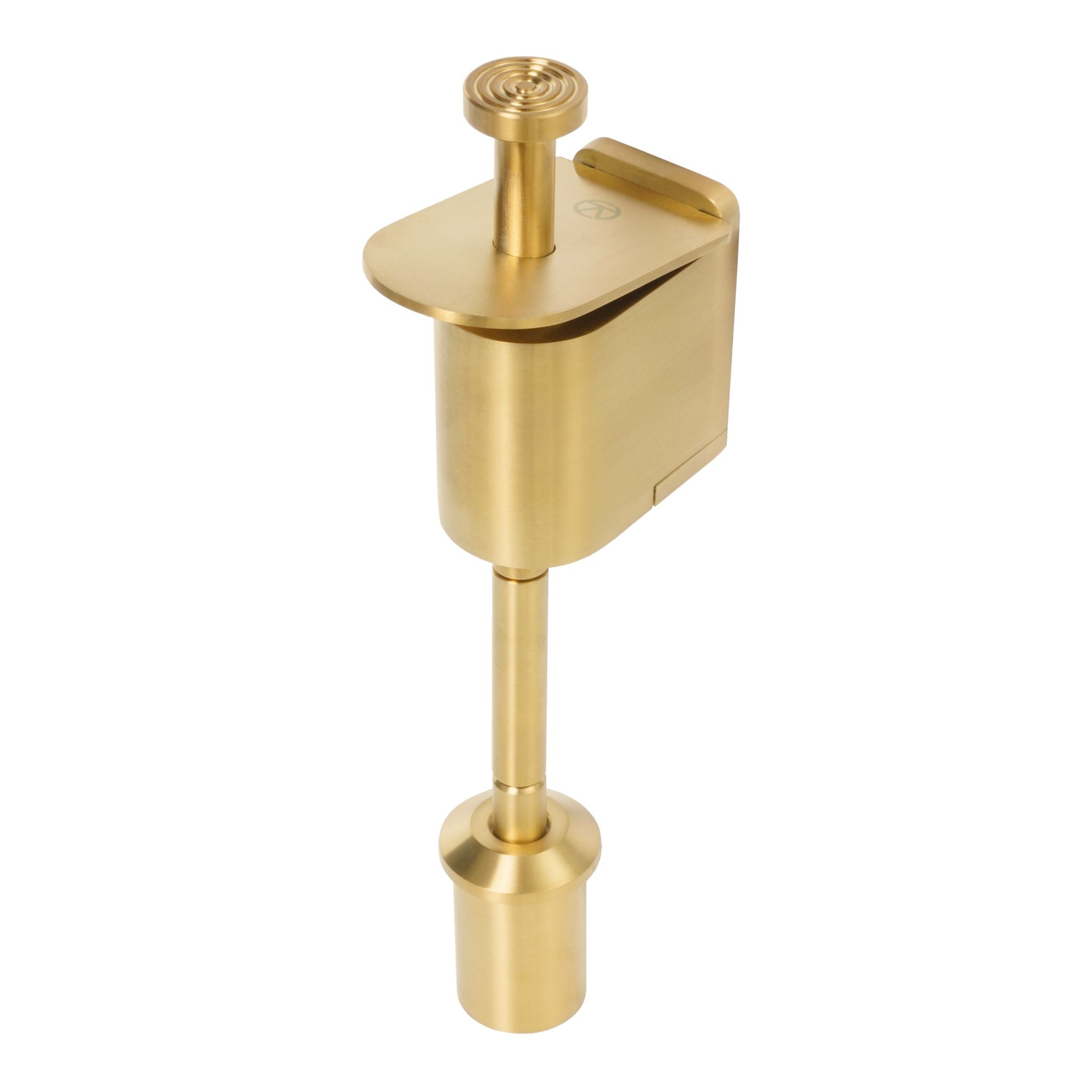 Fortis Door Leaf Holder | PVD Stainless Satin Brass