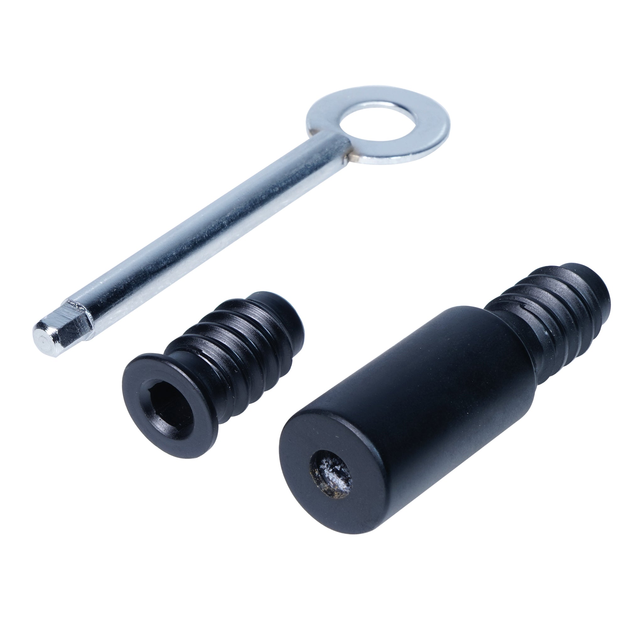 Detachable Round Sash Stop | Matt Black