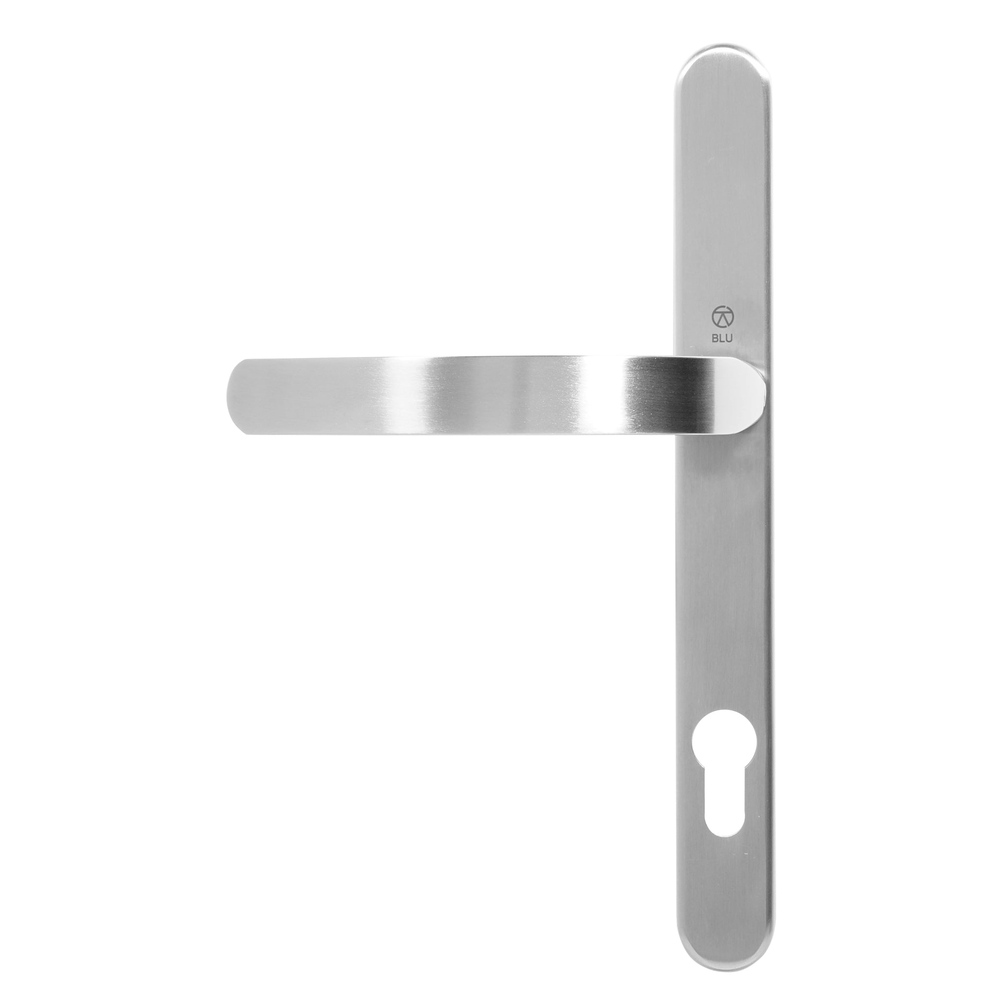 Ergonomic Door Handle | Satin Stainless Steel