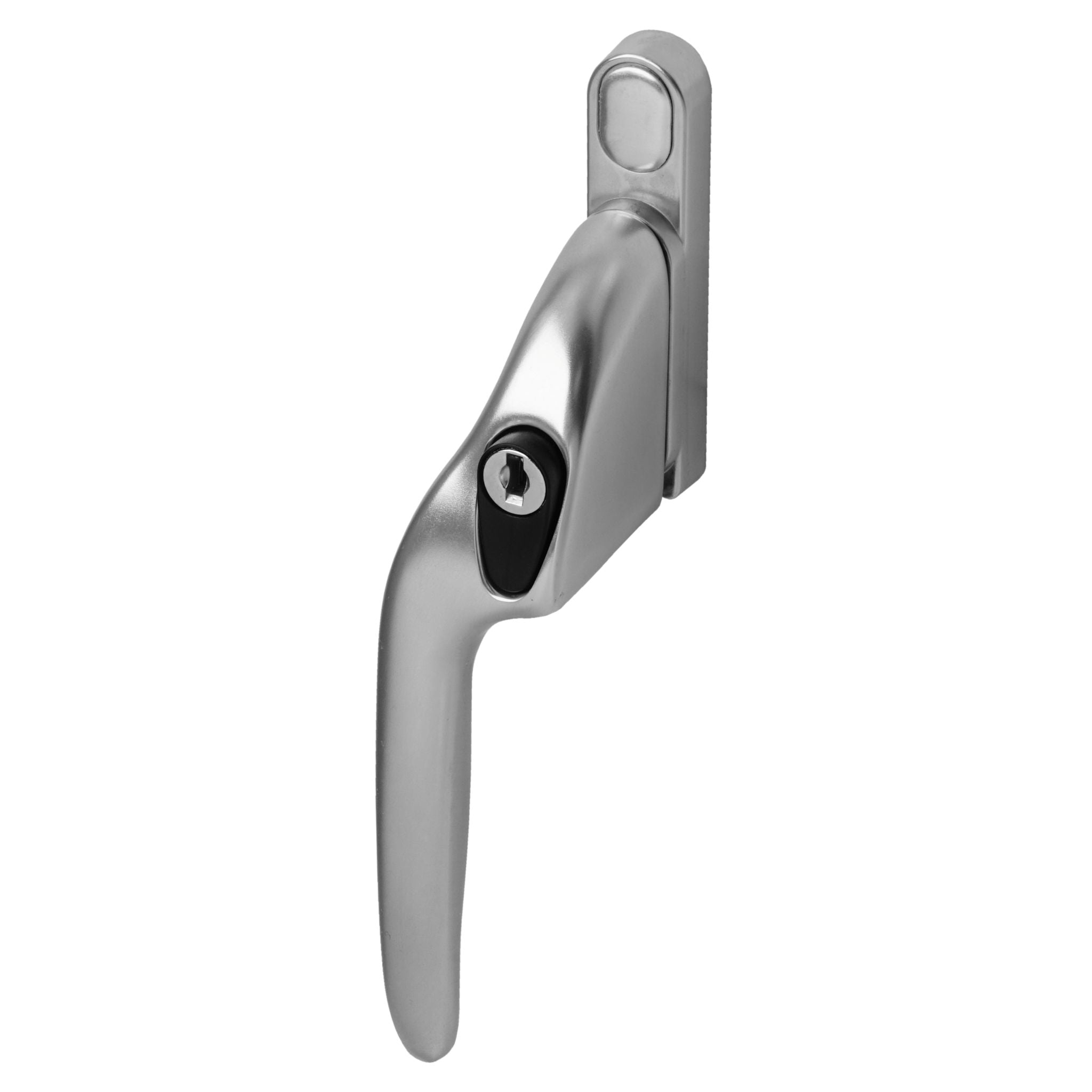 Offset Locking Window Espagnolette Handle | Satin Chrome