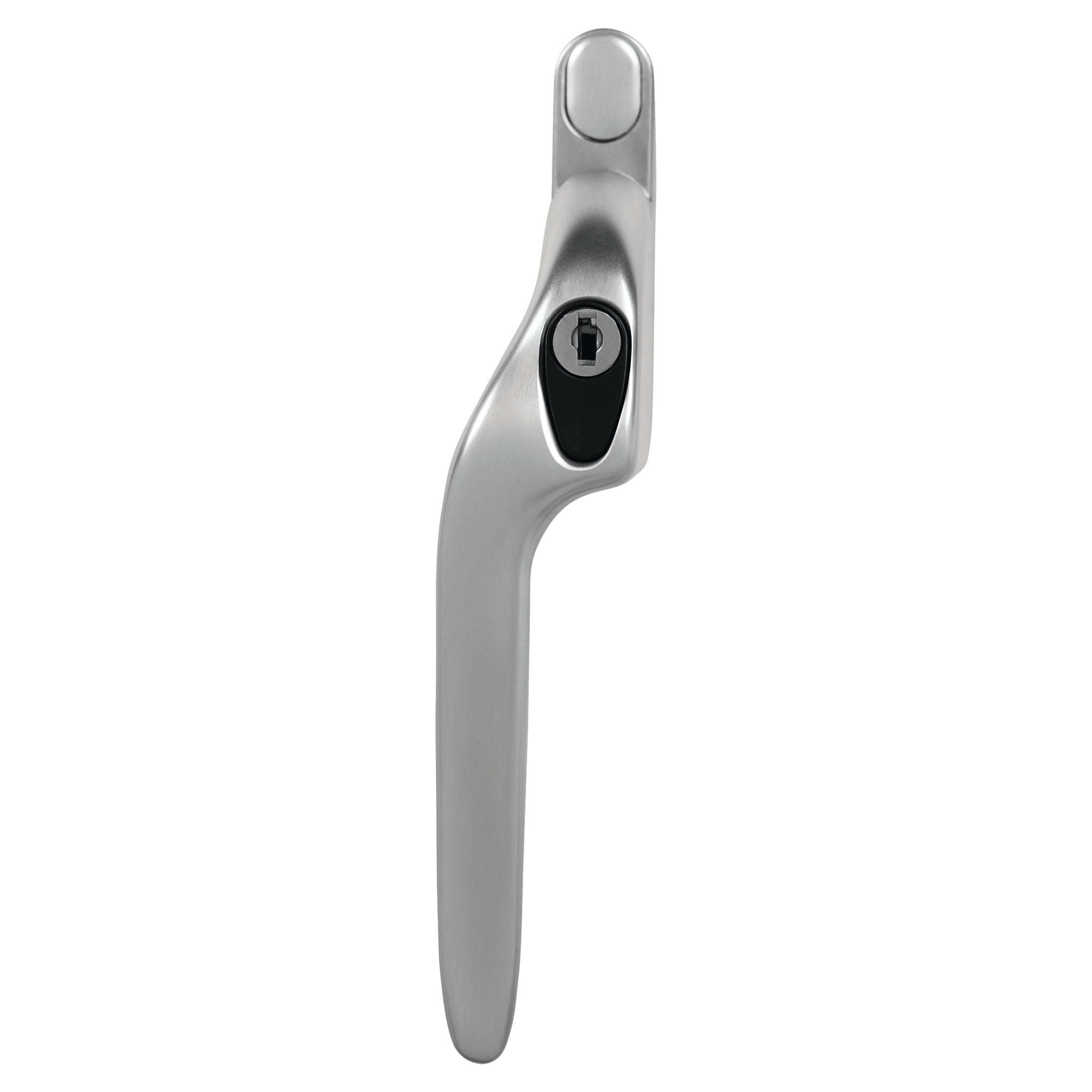 Offset Locking Window Espagnolette Handle | Satin Chrome