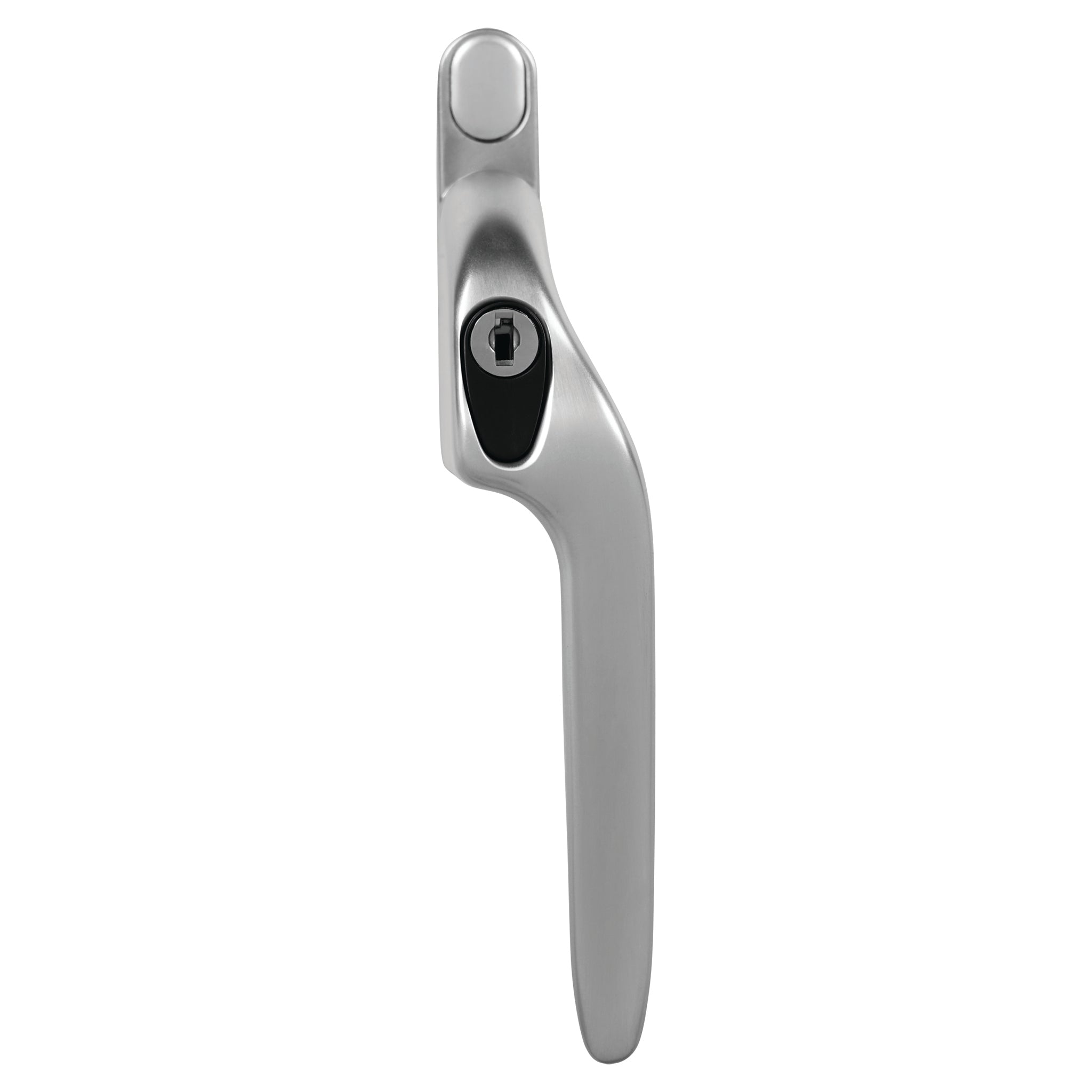Offset Locking Window Espagnolette Handle | Satin Chrome