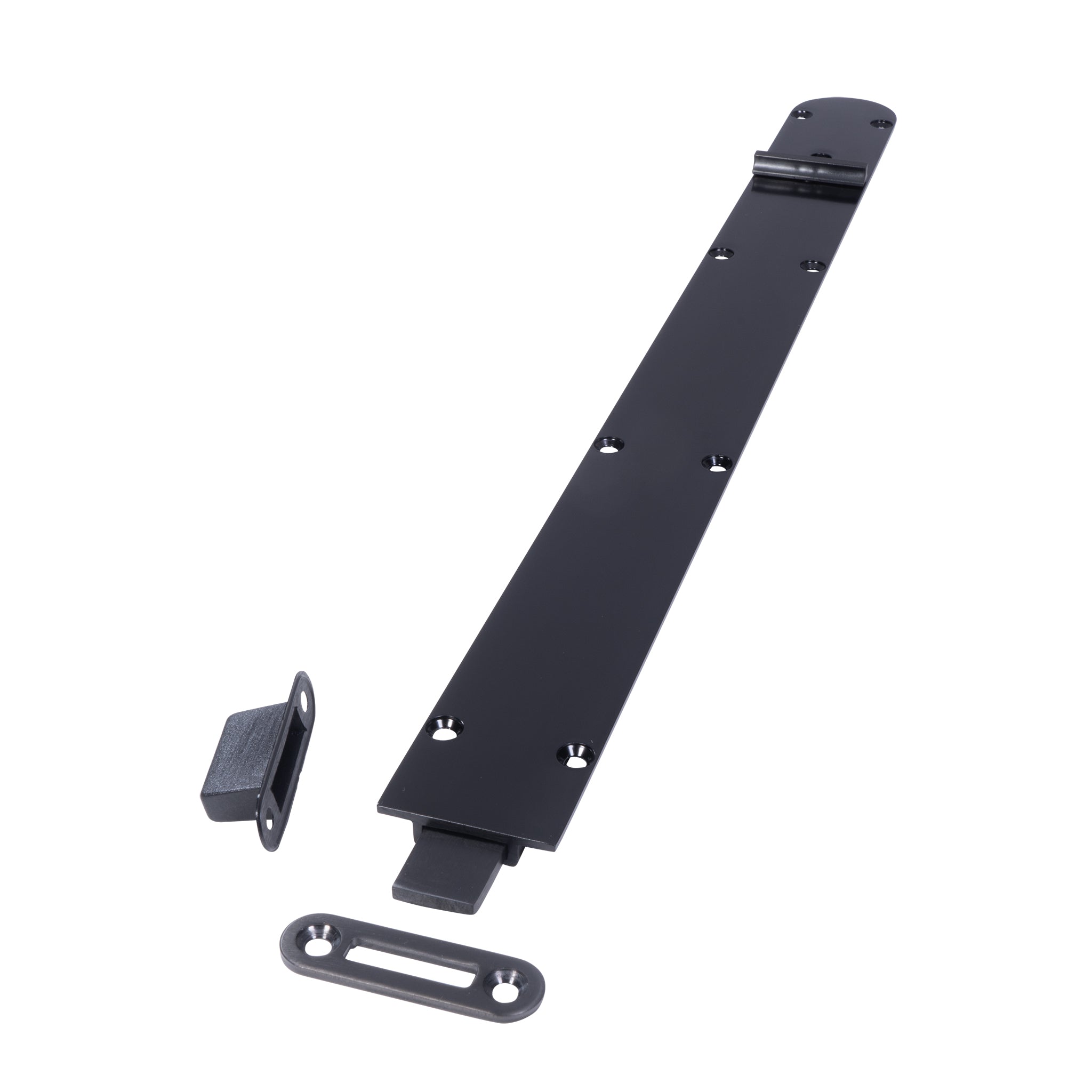 Securefold Flush Bolts - Outward Opening Doors | Black