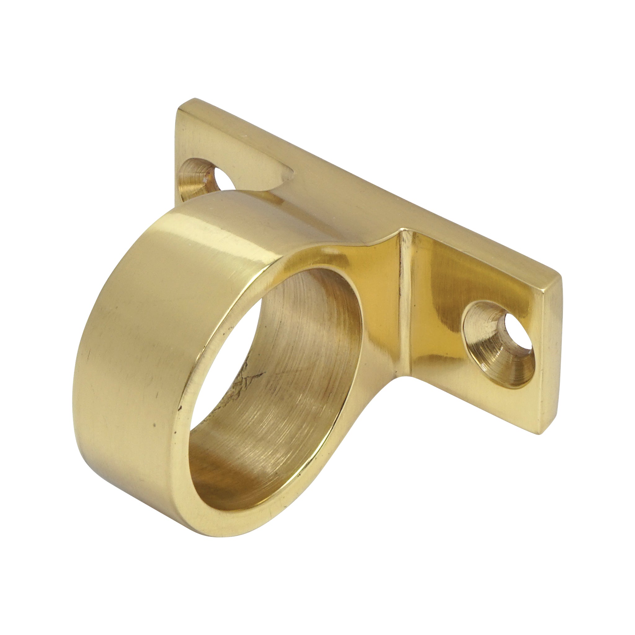Sash Ring - Base Plate Fix | Polished Brass