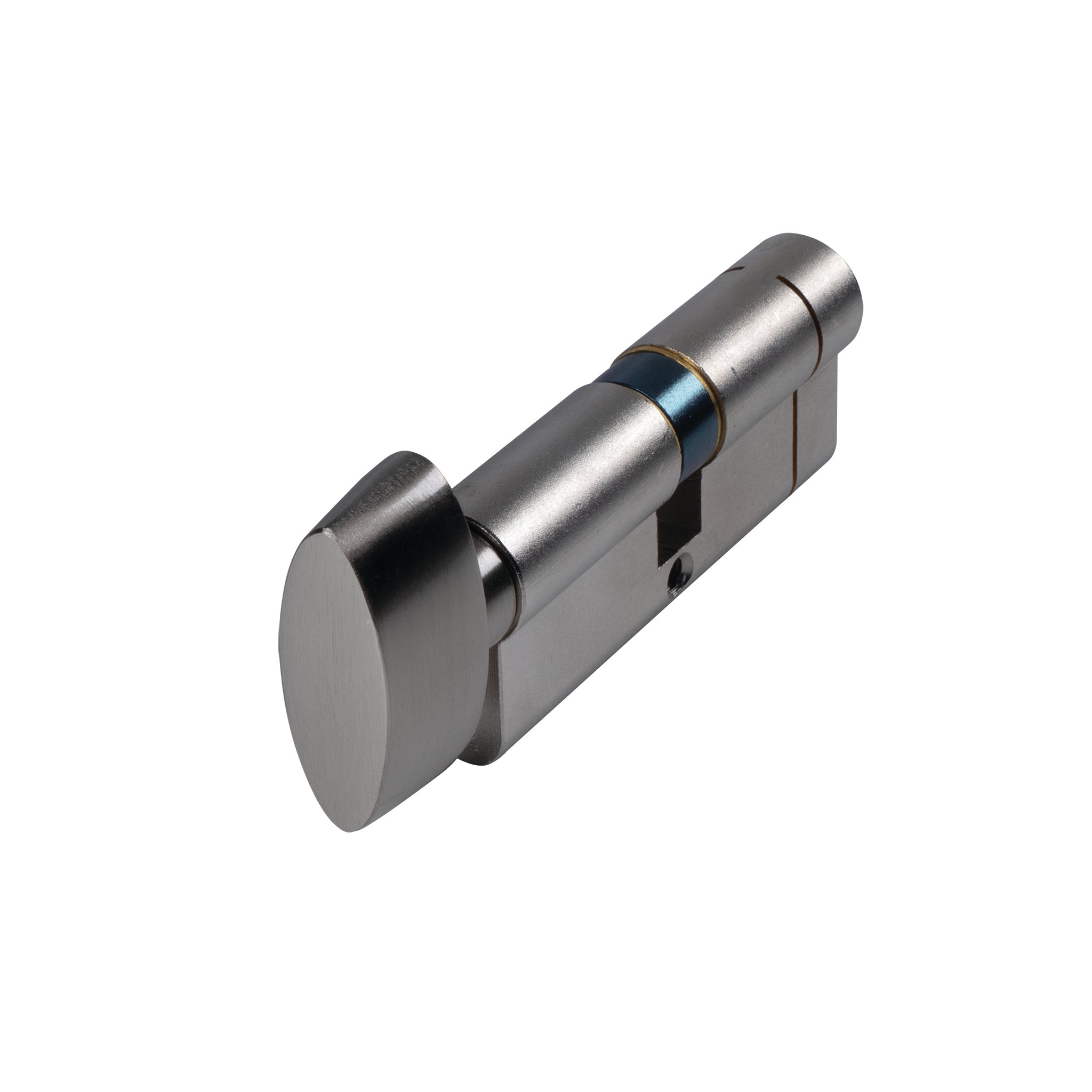 1 Star Euro Profile Thumb Turn Cylinder | Nickel Finish