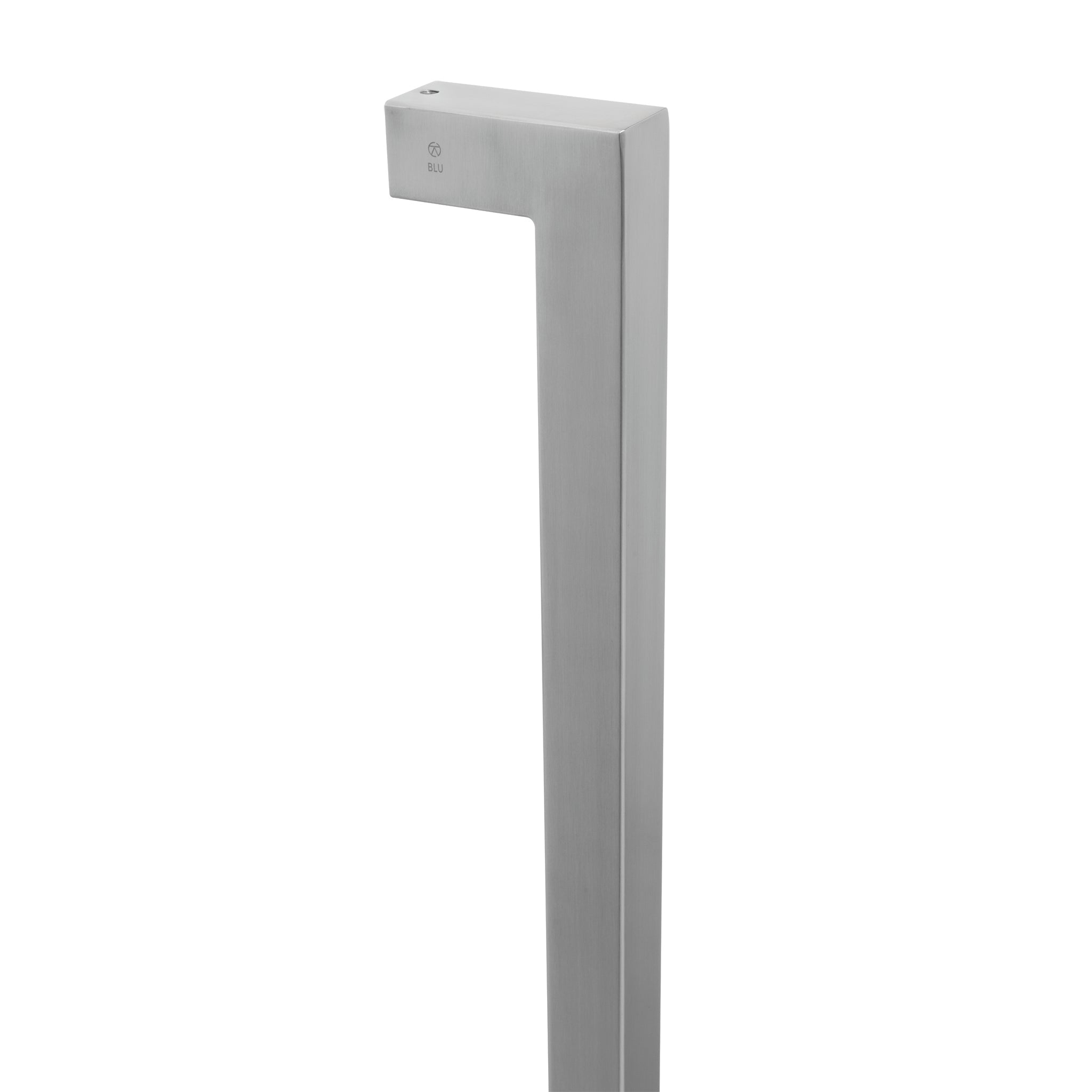 Inline Square Mitre Bar Pull Handle | Satin Stainless Steel
