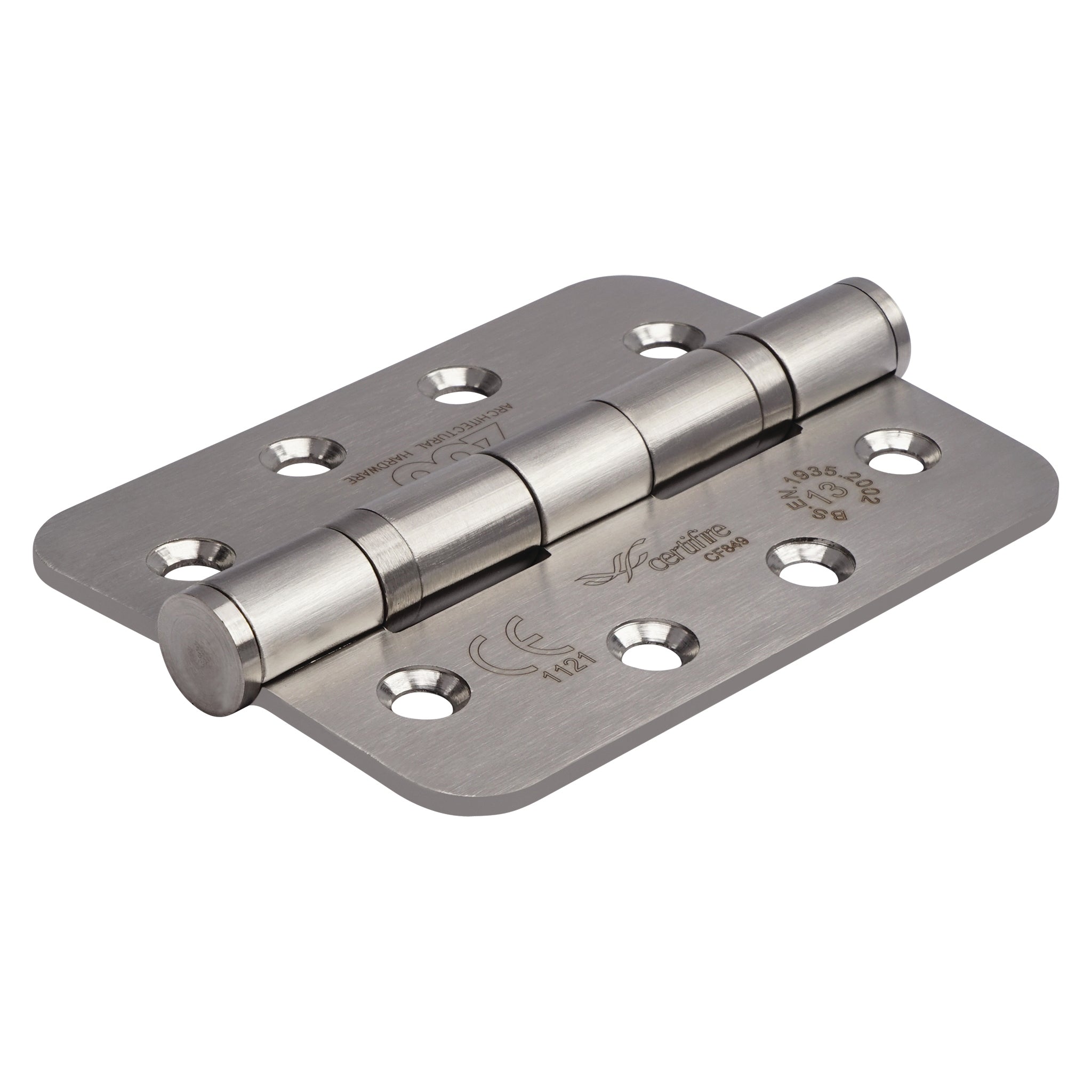 Ball Bearing Door Butt Hinge | Satin Stainless Steel