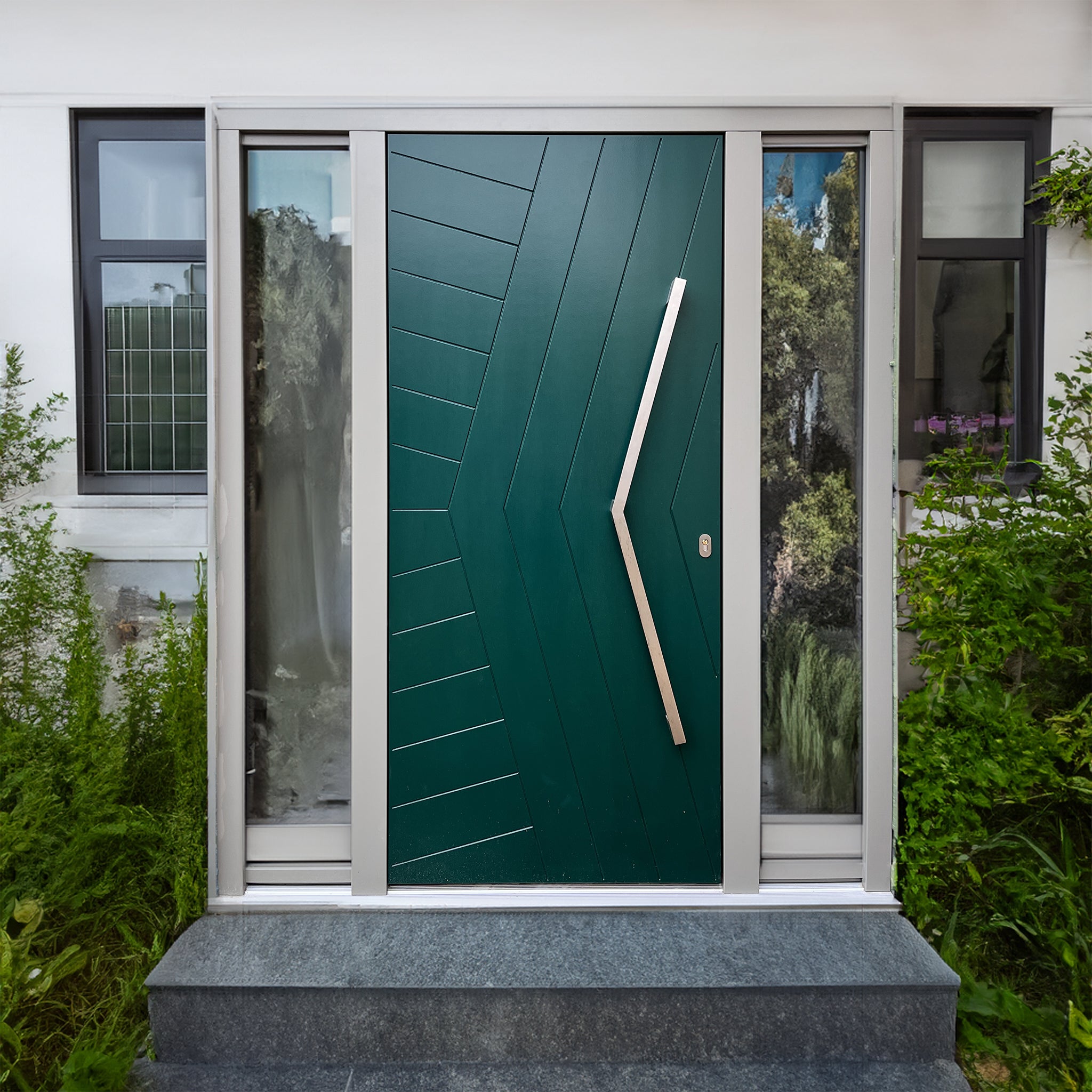 Oval Euro Profile Escutcheon | Satin Stainless Steel