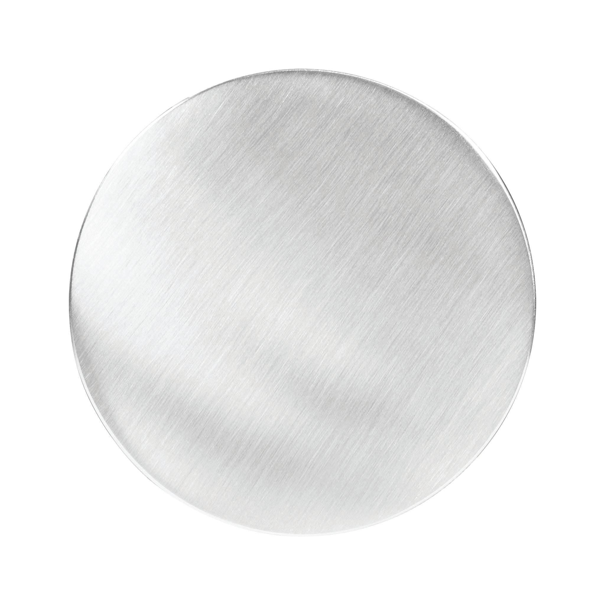 Large Round Door Knob | Satin Stainless Steel