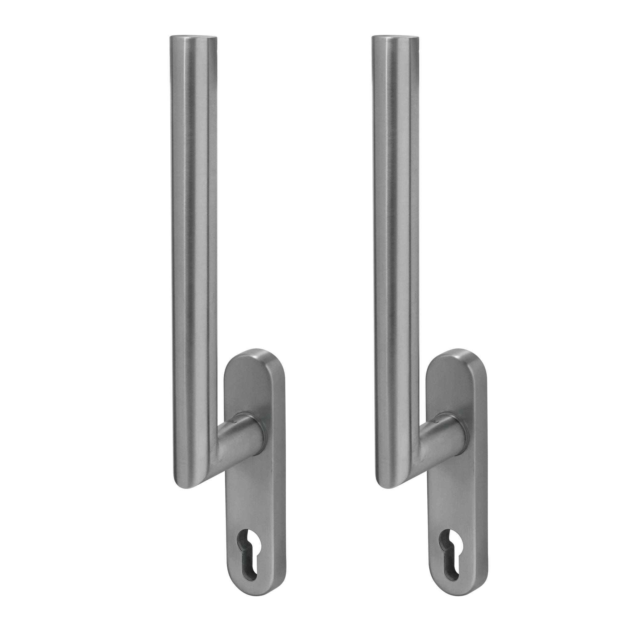 Lift & Slide Door Handle Sets | Satin Stainless Steel