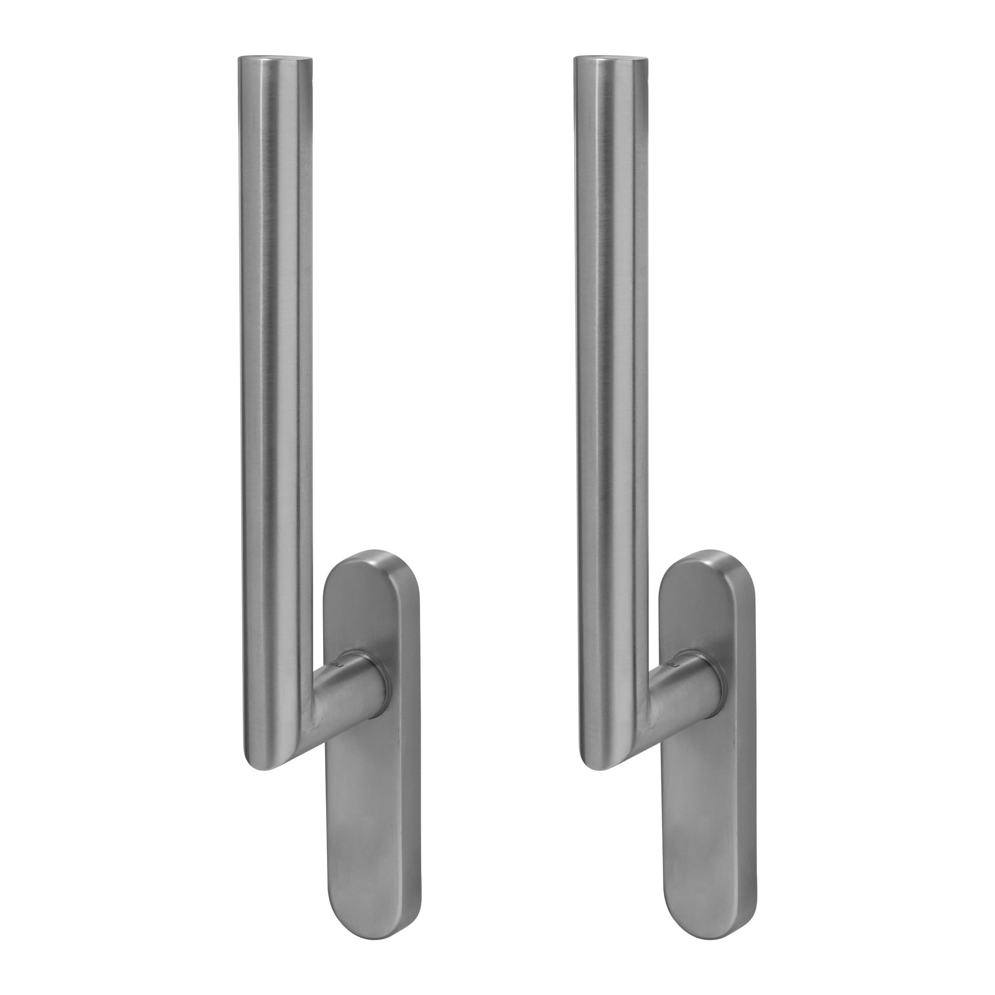 Lift & Slide Door Handle Sets | Satin Stainless Steel
