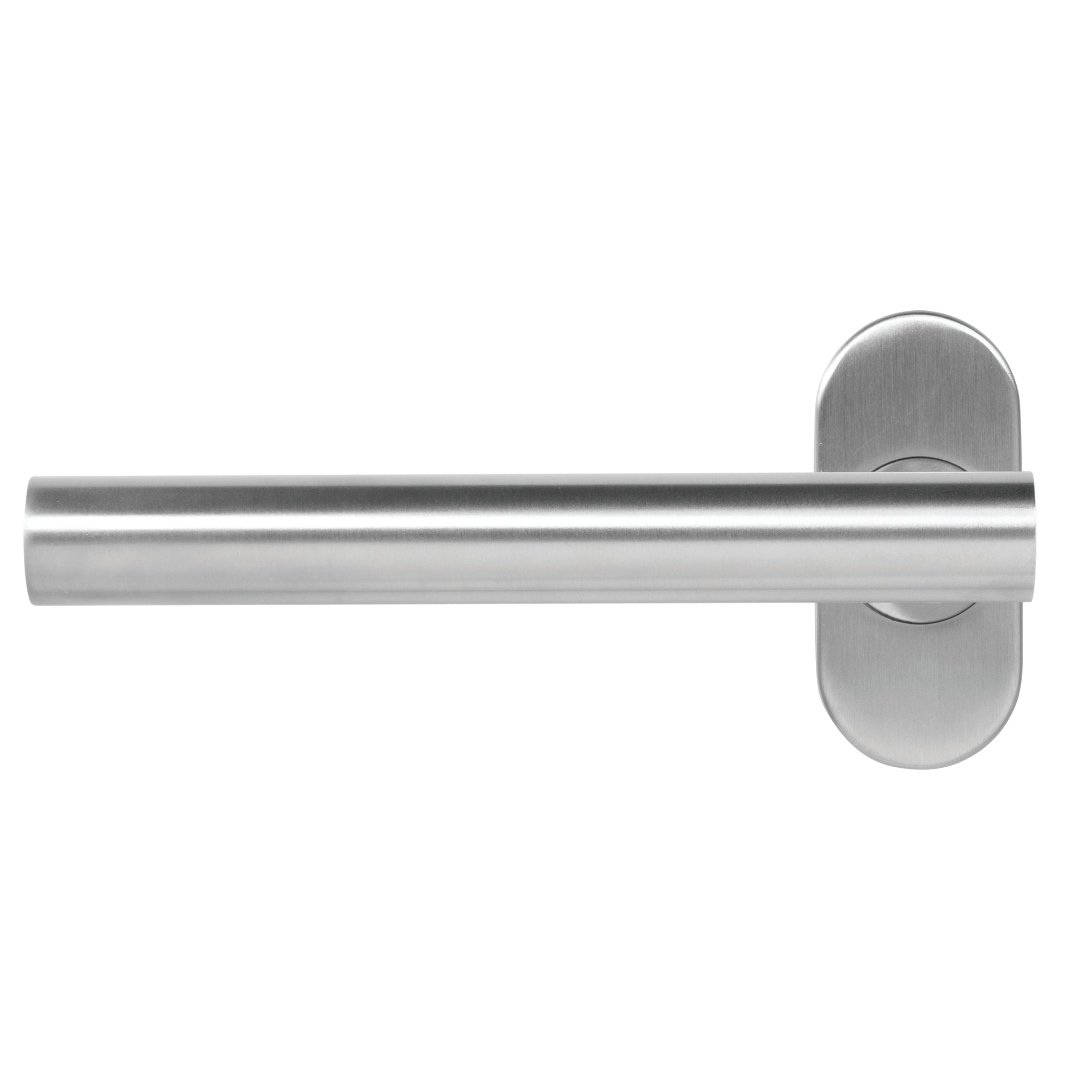 T-Bar Lever Door Handle | Satin Stainless Steel