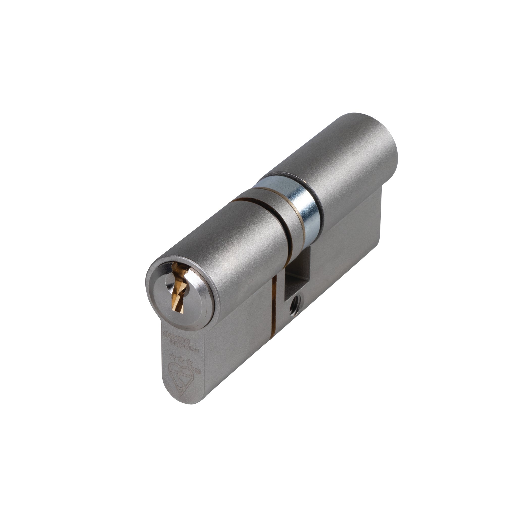 3 Star Euro Profile Double Cylinder | Nickel Finish