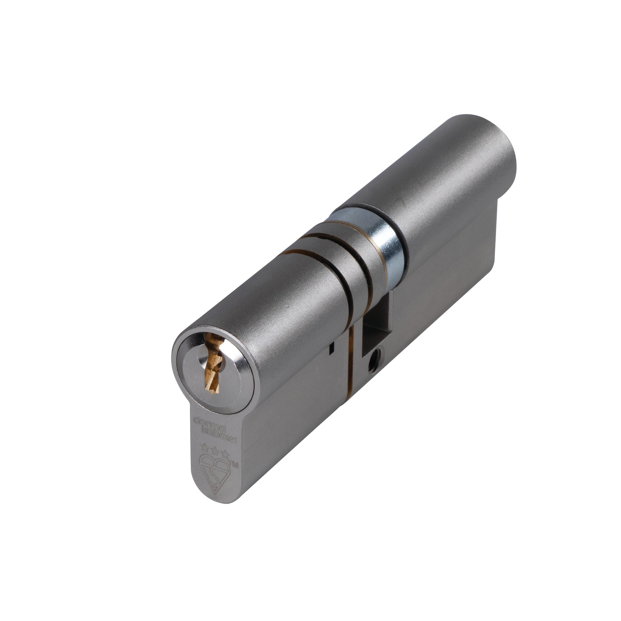 3 Star Euro Profile Double Cylinder | Nickel Finish