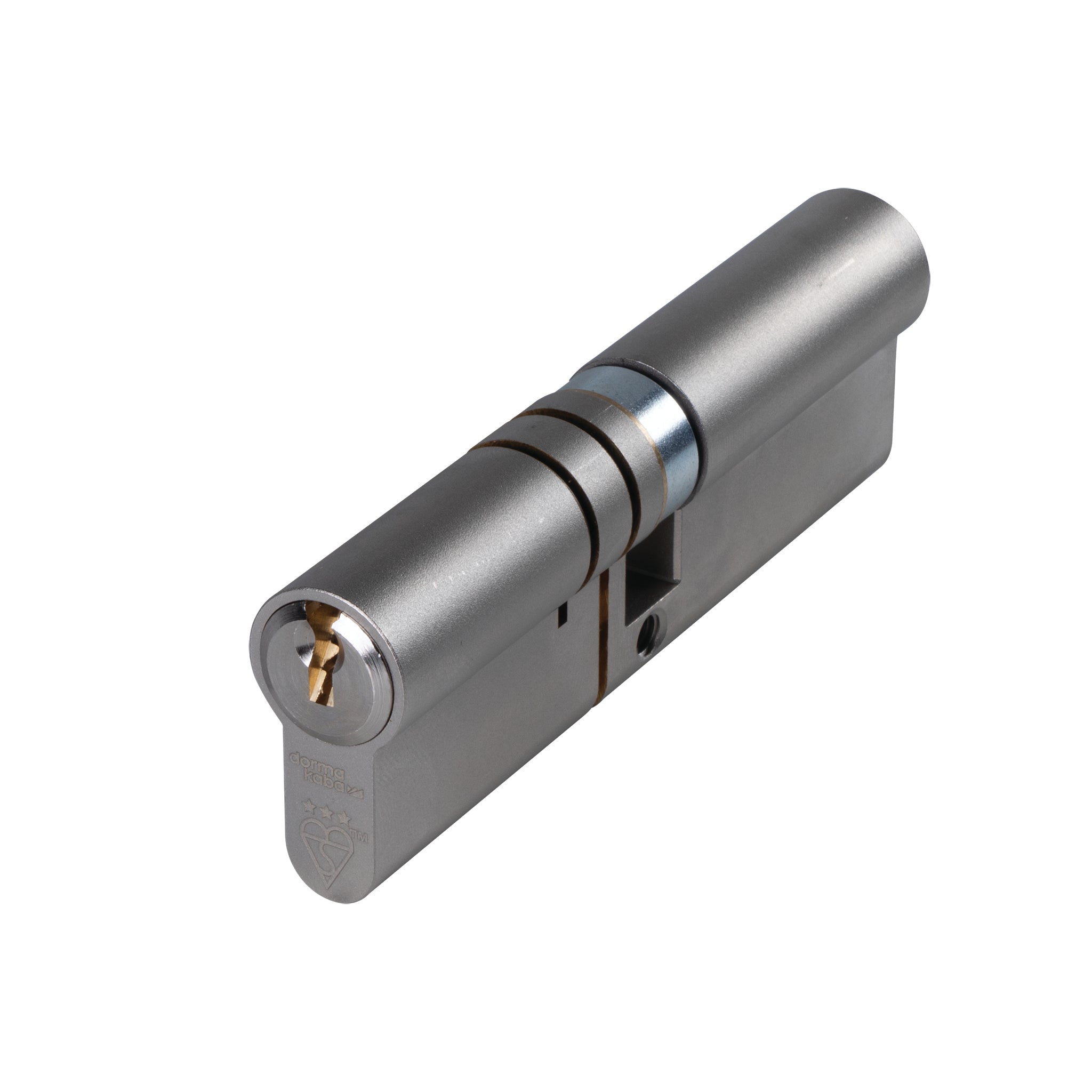 3 Star Euro Profile Double Cylinder | Nickel Finish