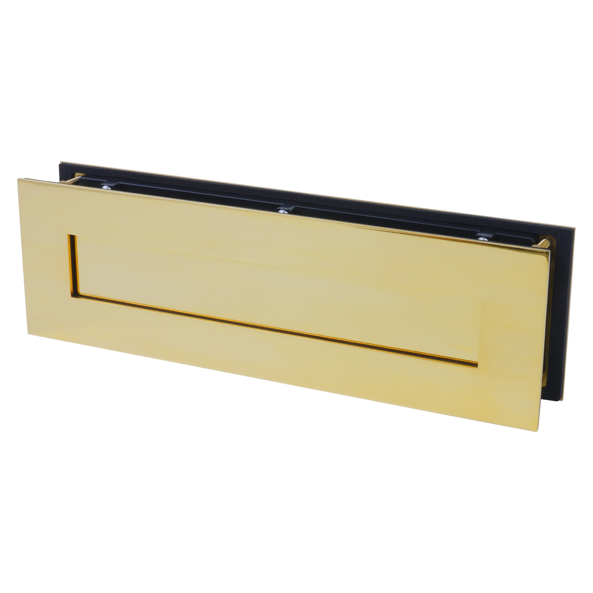 Sleeved Letter Plate | PVD Stainless Polished Brass