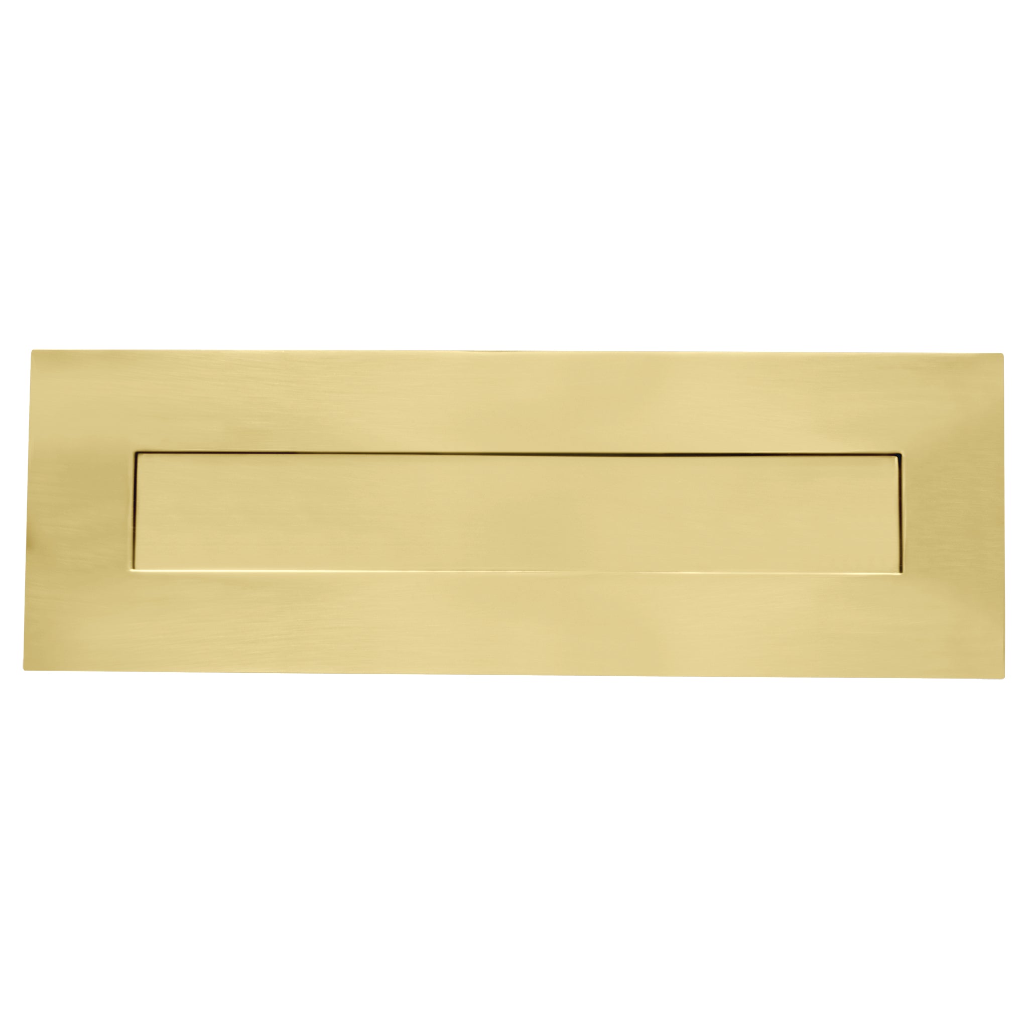 Sleeved Letter Plate | PVD Stainless Polished Brass