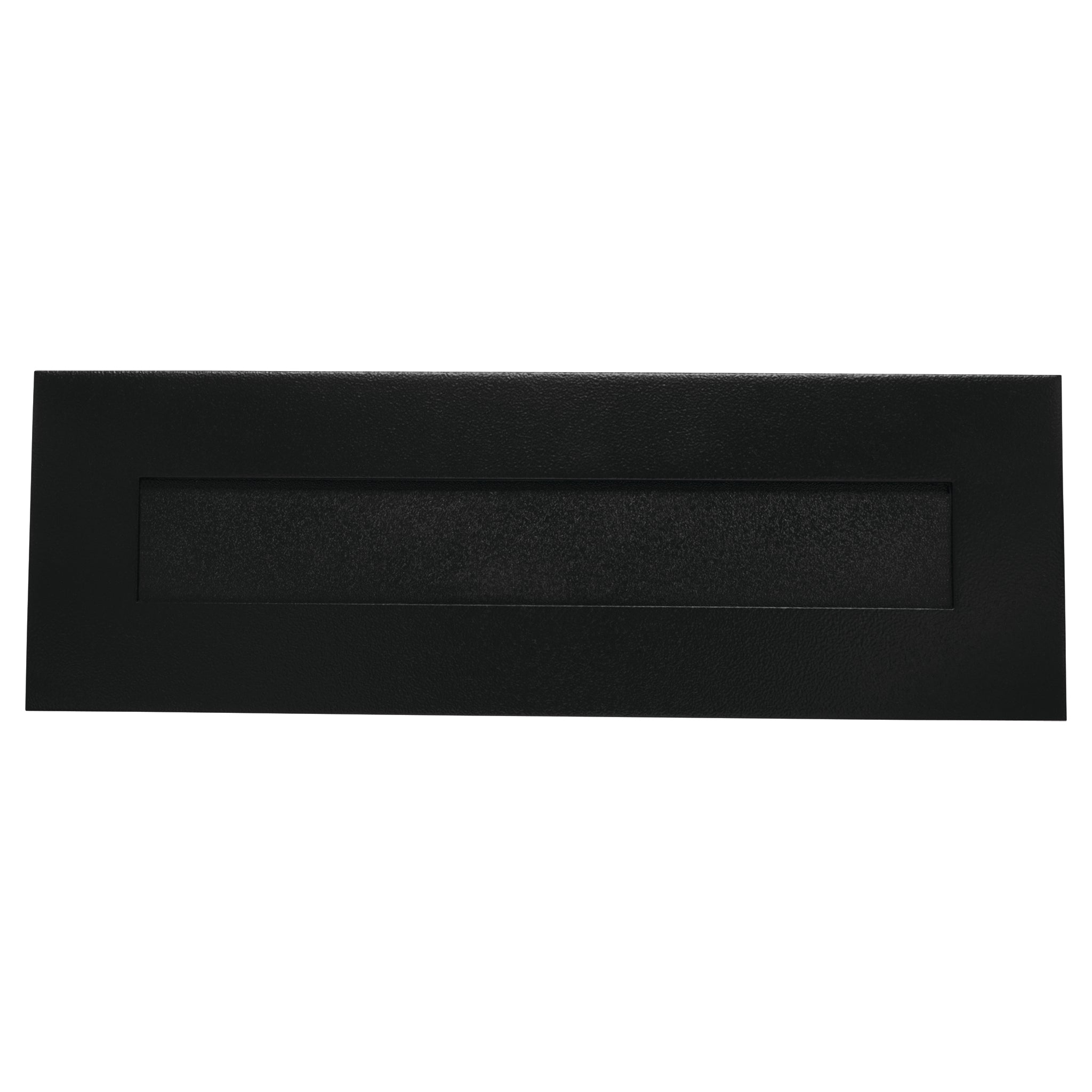 Contemporary Sleeved Letter Plate | Antique Black