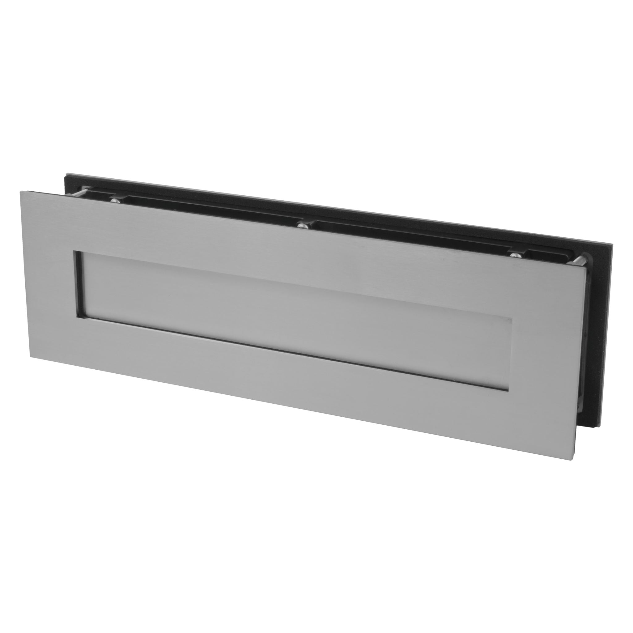 Sleeved Letter Plate | Satin Stainless Steel
