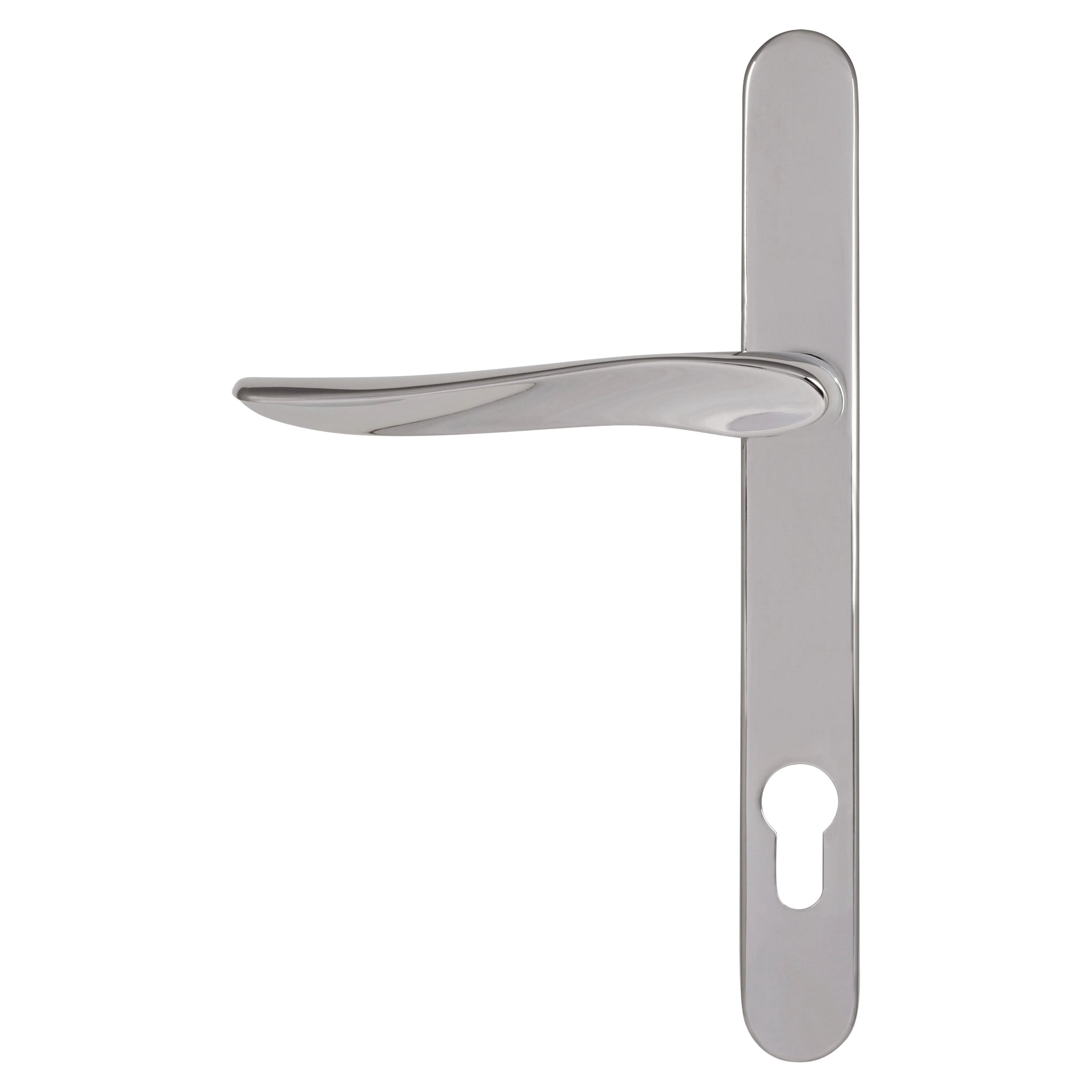 Kuhlen Multipoint Door Handle | Polished Chrome