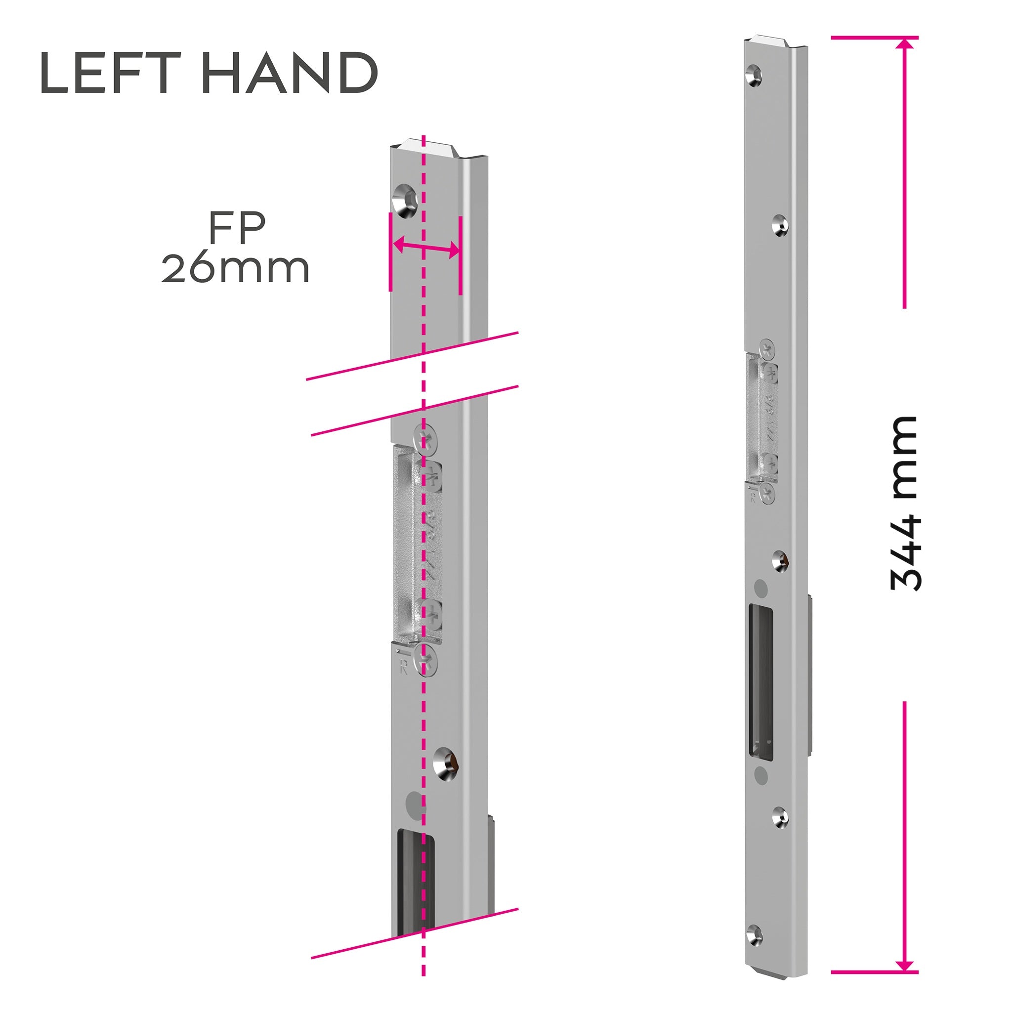 Universal Continuous Centre U-Rail MPL Keeps | MK11