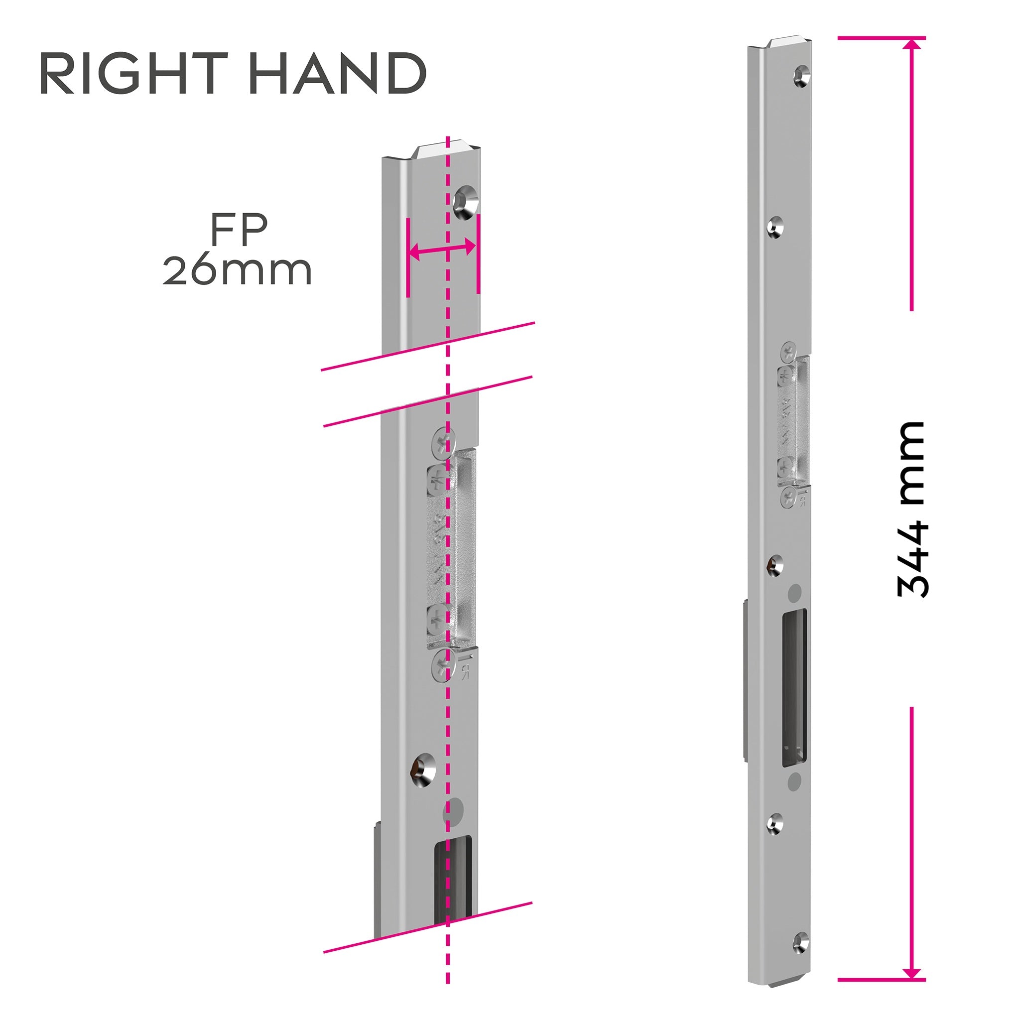 Universal Continuous Centre U-Rail MPL Keeps | MK11