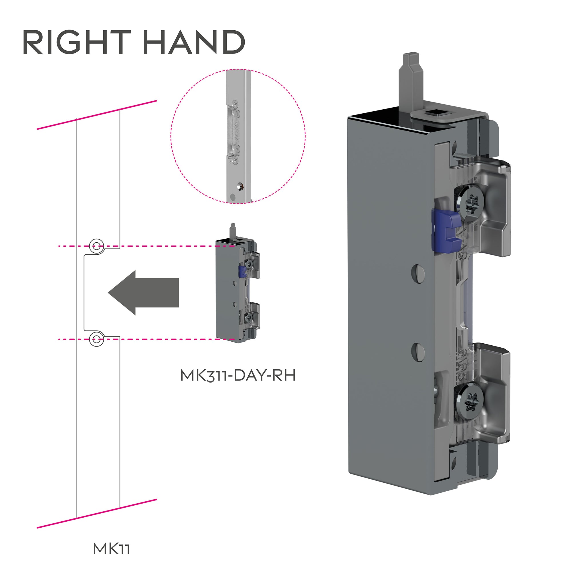 Daylatch Switch for ML30 & MK11 MPL Door Locks | MK311