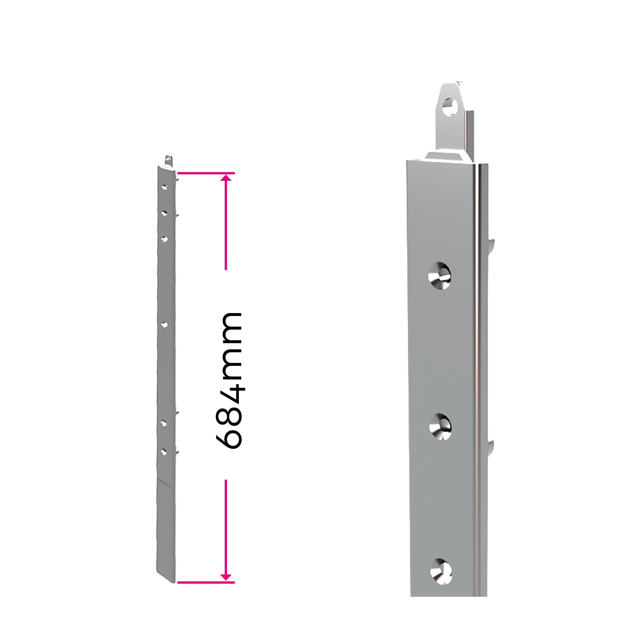 Shootbolt Extension Pieces | Silver Passivated