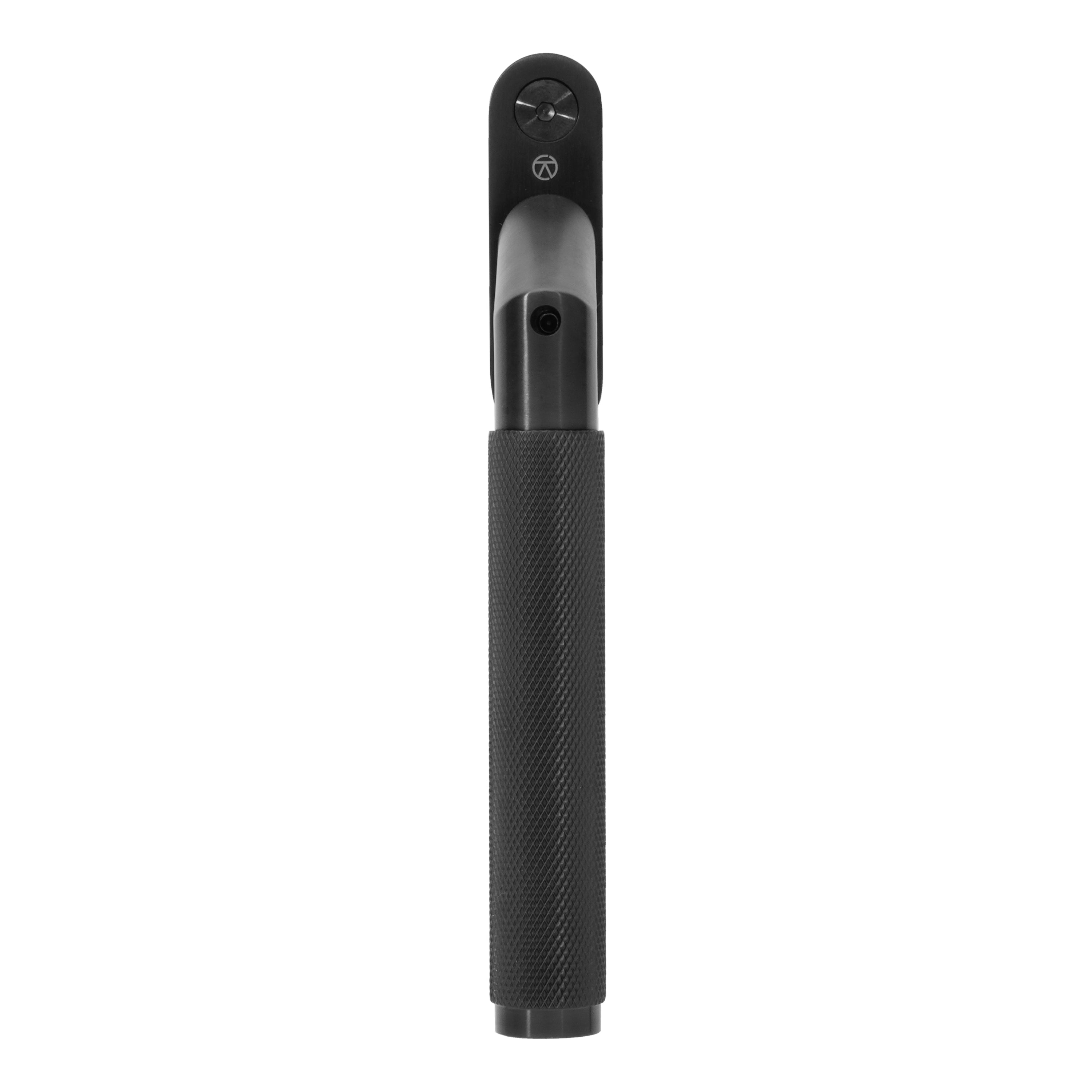 Newton Knurled Inline Angled Window Espagnolette Handle | Black