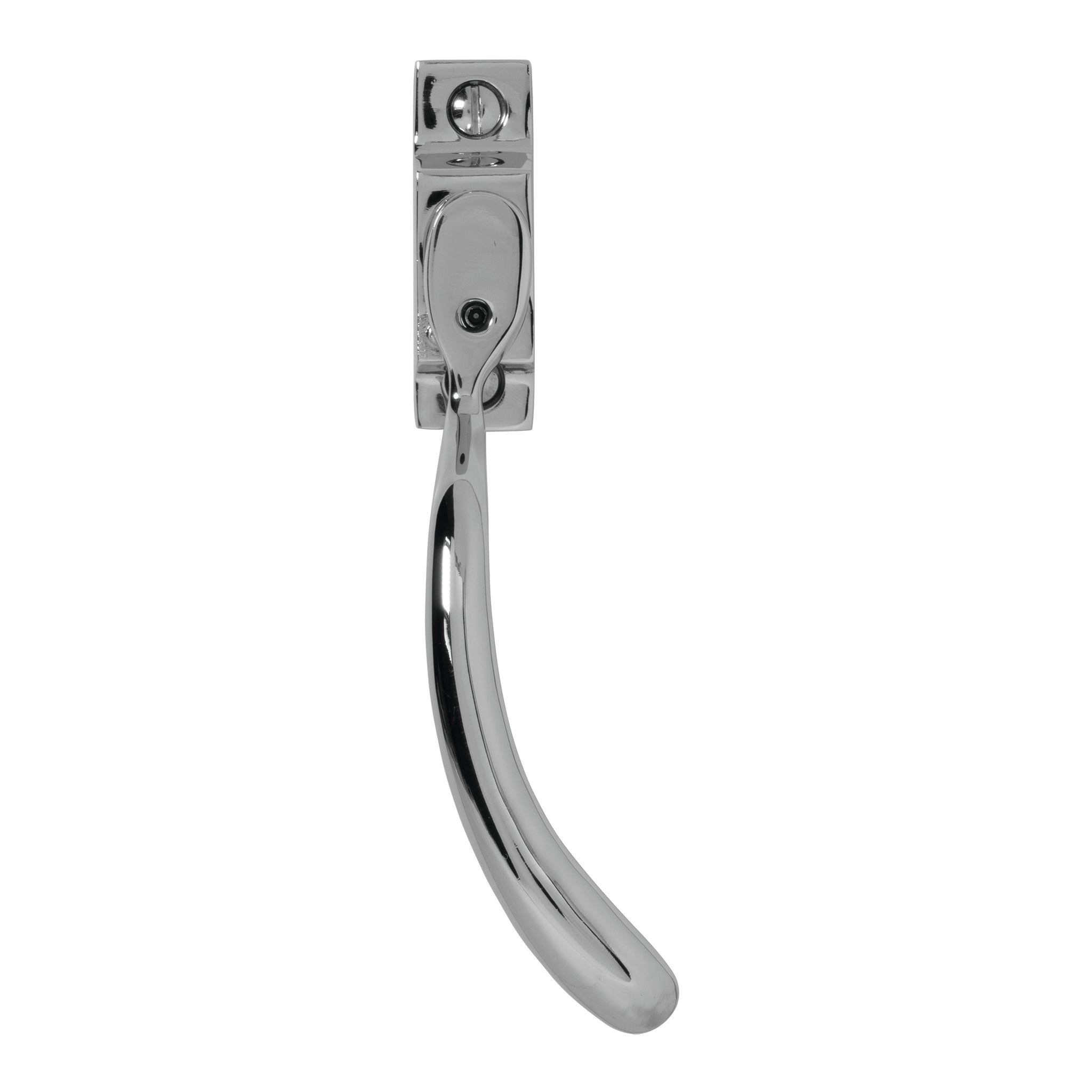 Pera Bulb End Window Espagnolette Handle | Polished Chrome