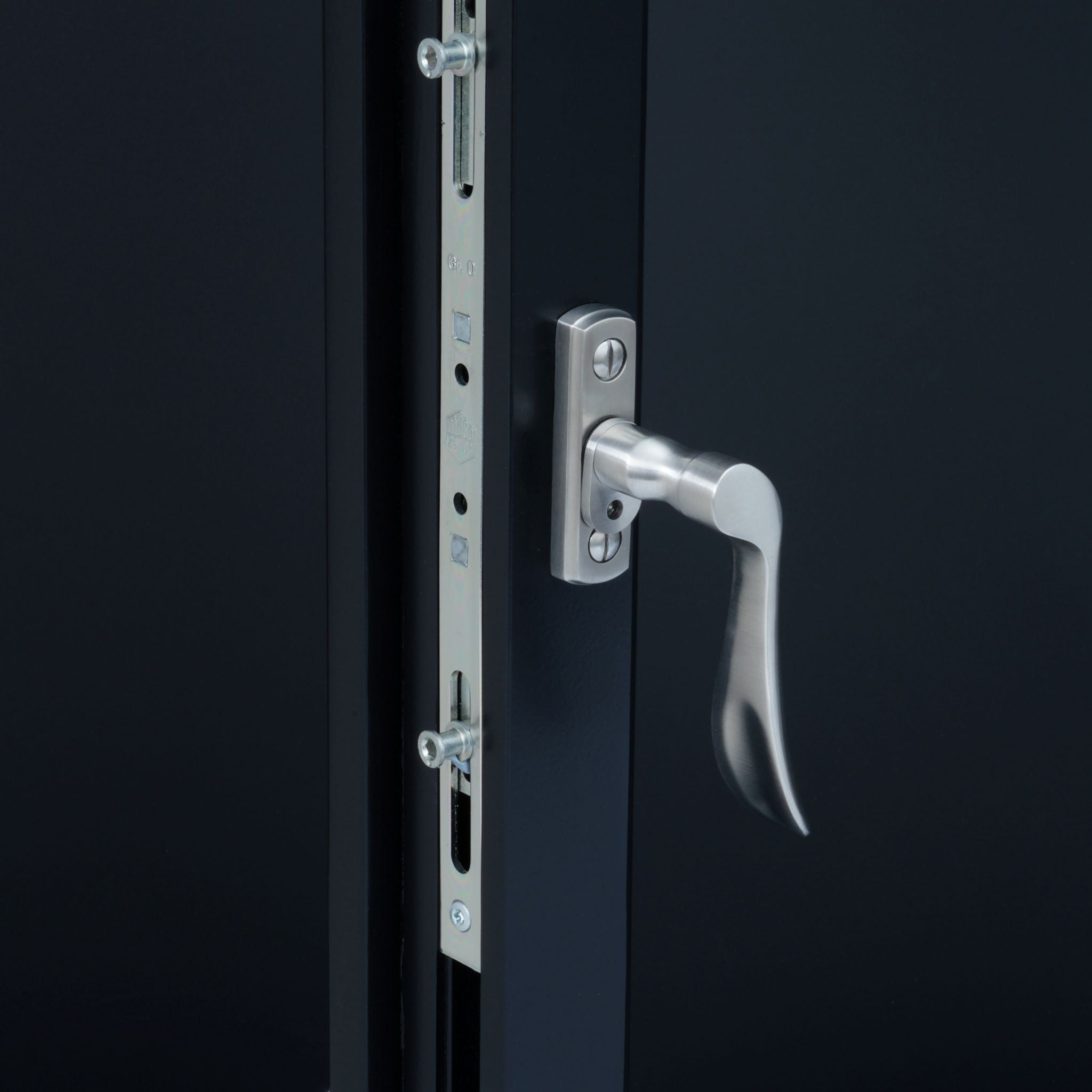 Regent Window Espagnolette Handle | Satin Stainless Steel