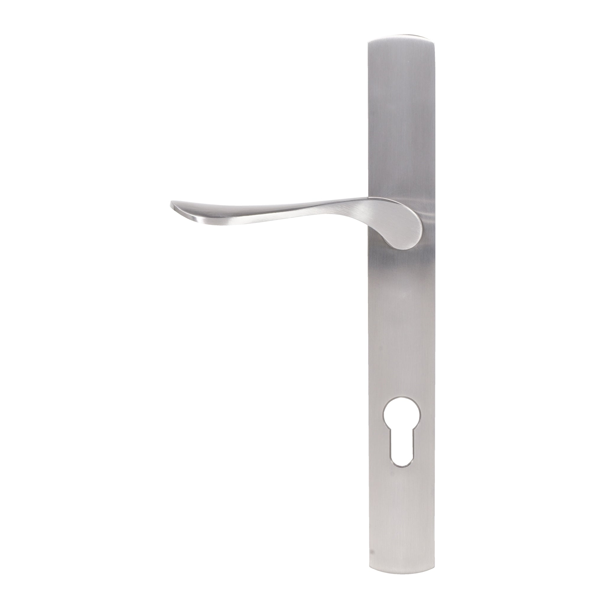 Regent Lever on 095 Backplate | Satin Stainless Steel