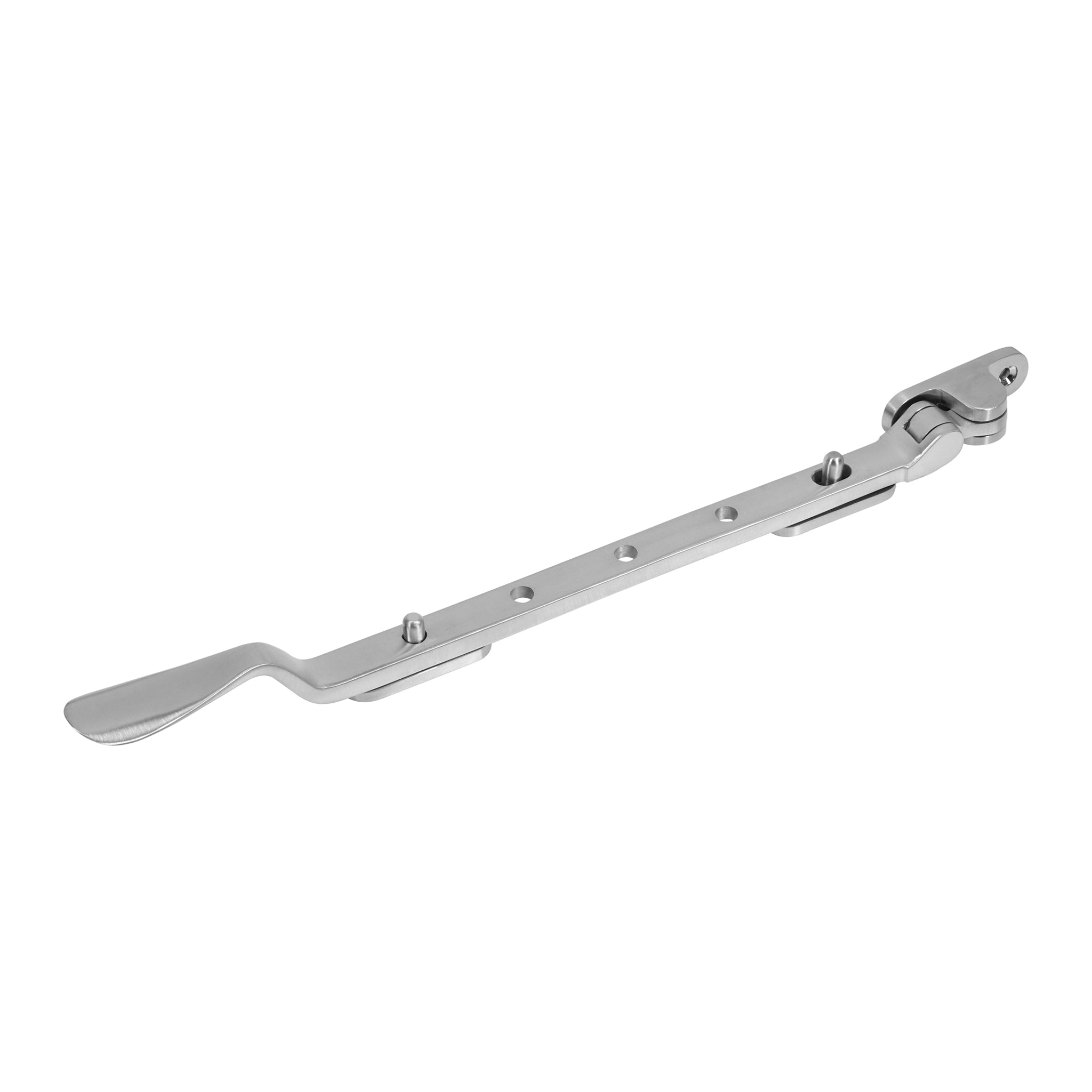 Regent Casement Window Stay | Satin Stainless Steel