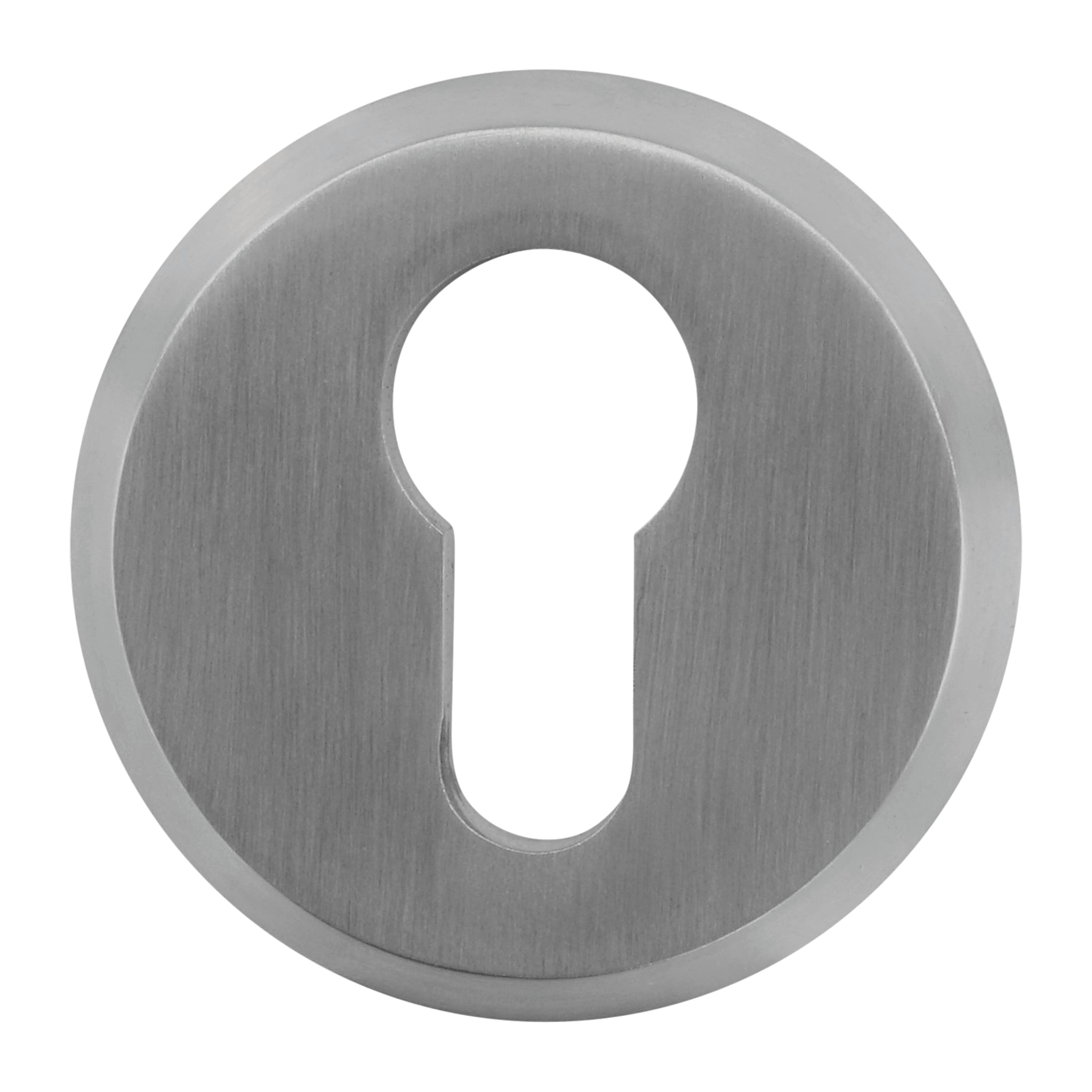 Security Escutcheon Set | Satin Stainless Steel