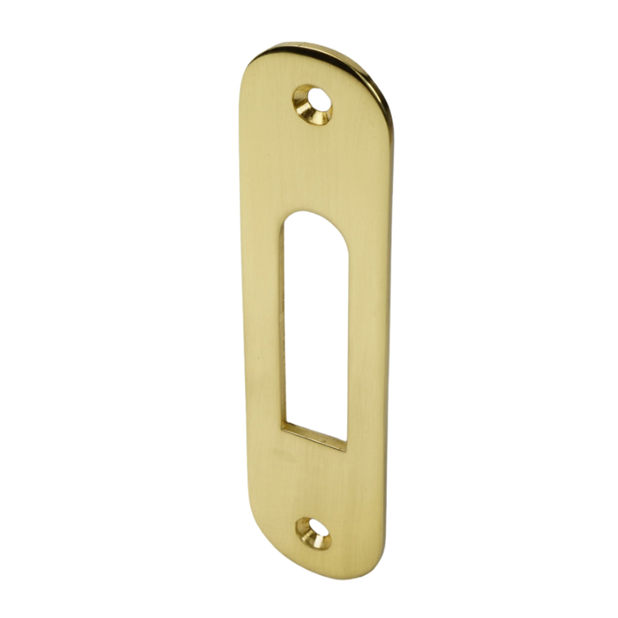 SPR95 Sash Pulley Cover Plate | Polished Brass