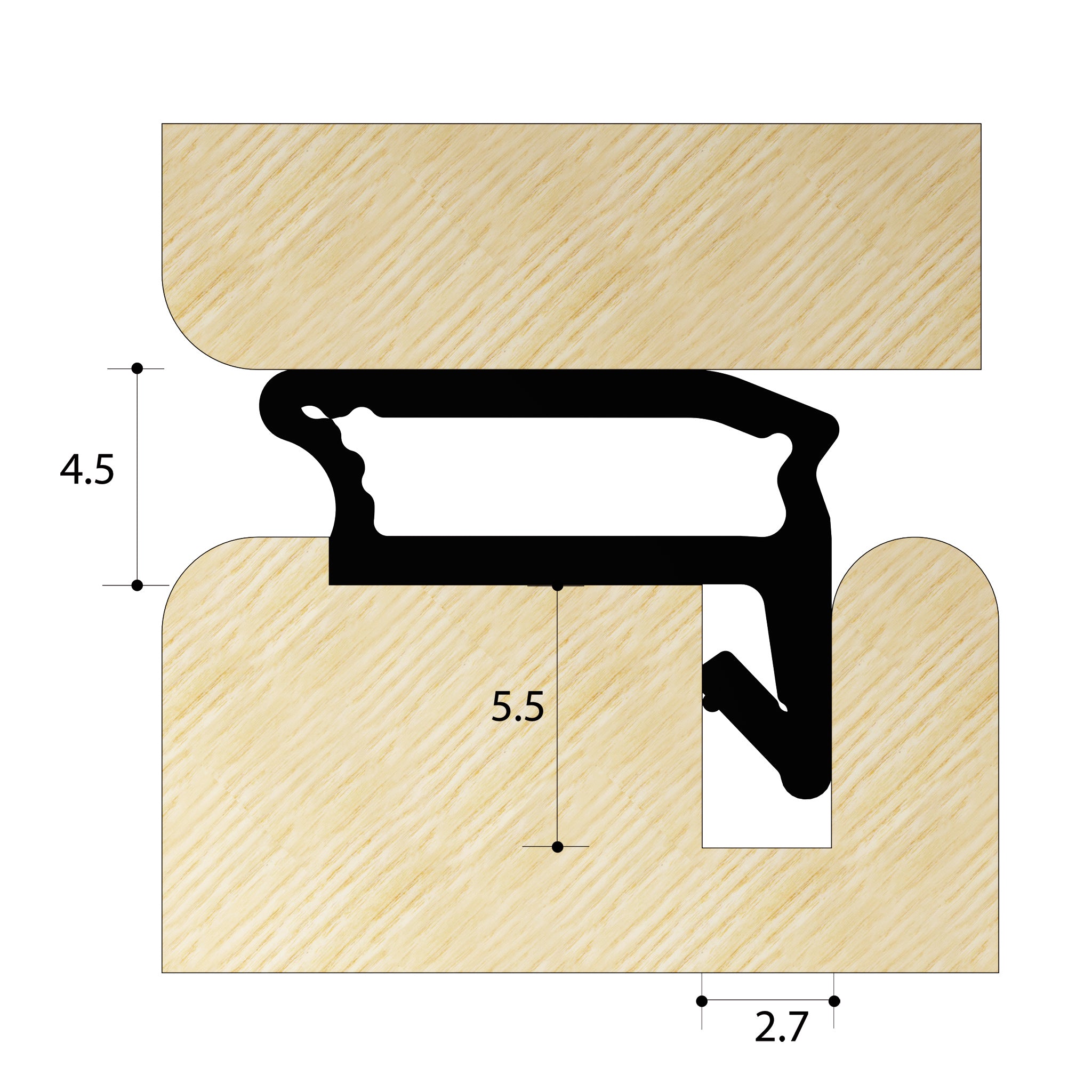 Compression Weatherseal | SPV6009