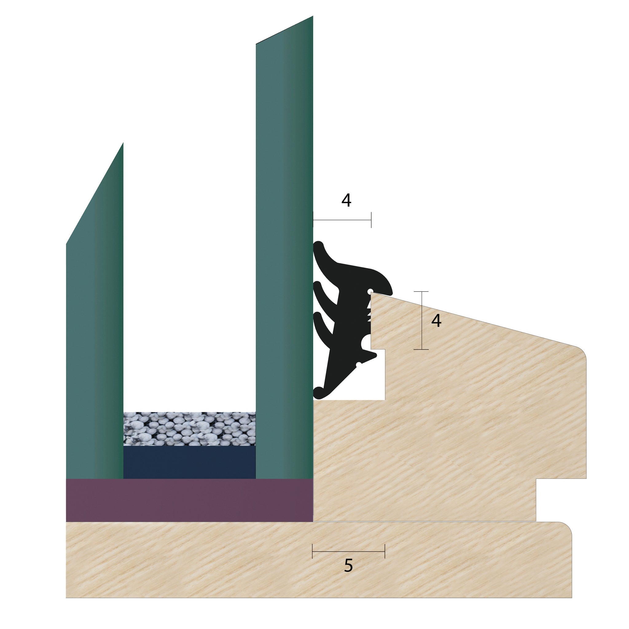 Dry Glazing Gasket | SV2-SV7
