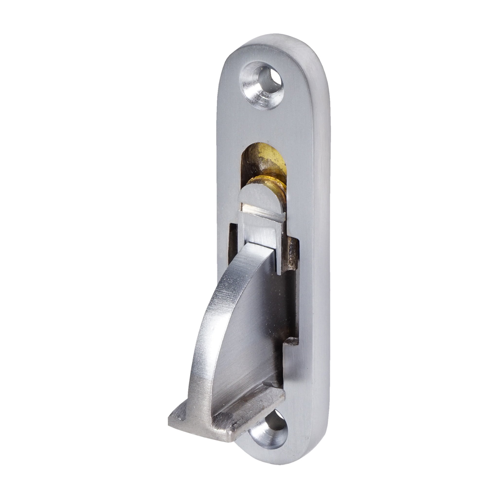 Weekes Sash Stop | Satin Chrome