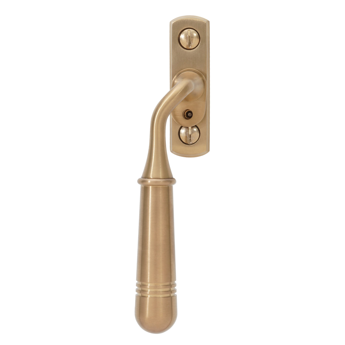 Opera Window Espagnolette Handle | PVD Stainless Satin Brass