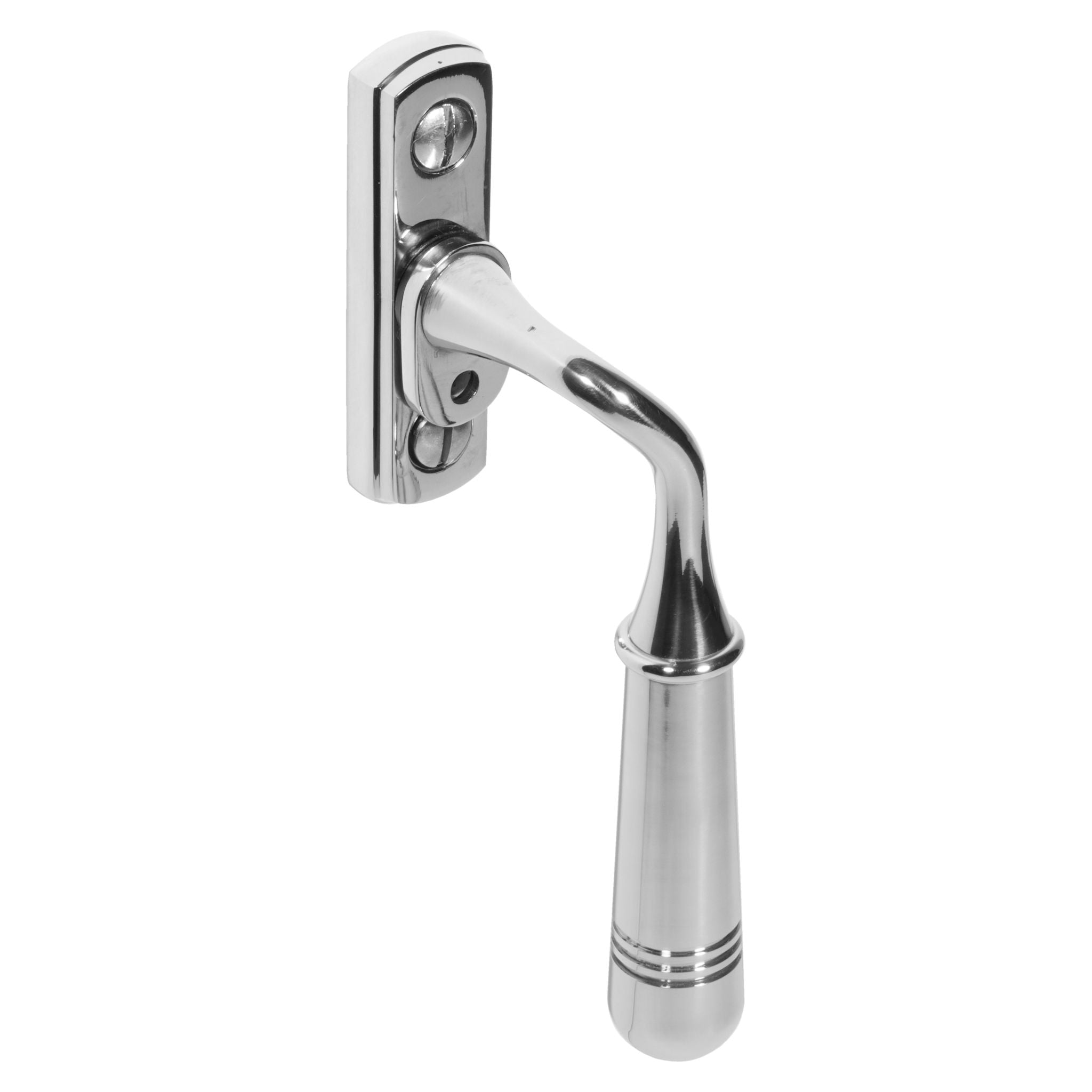 Opera Window Espagnolette Handle | Polished Stainless Steel