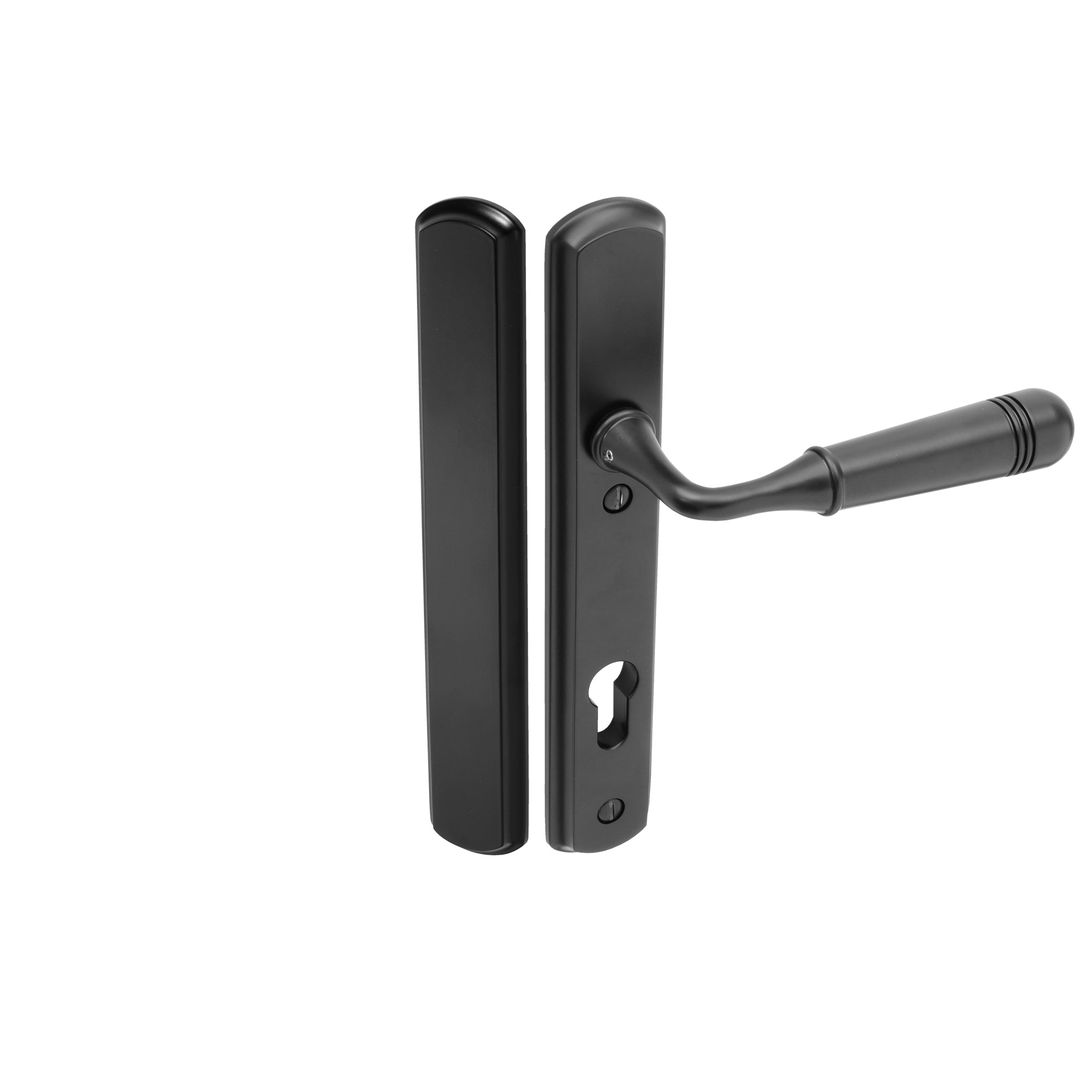 Opera Lever on 092 Backplate | Black