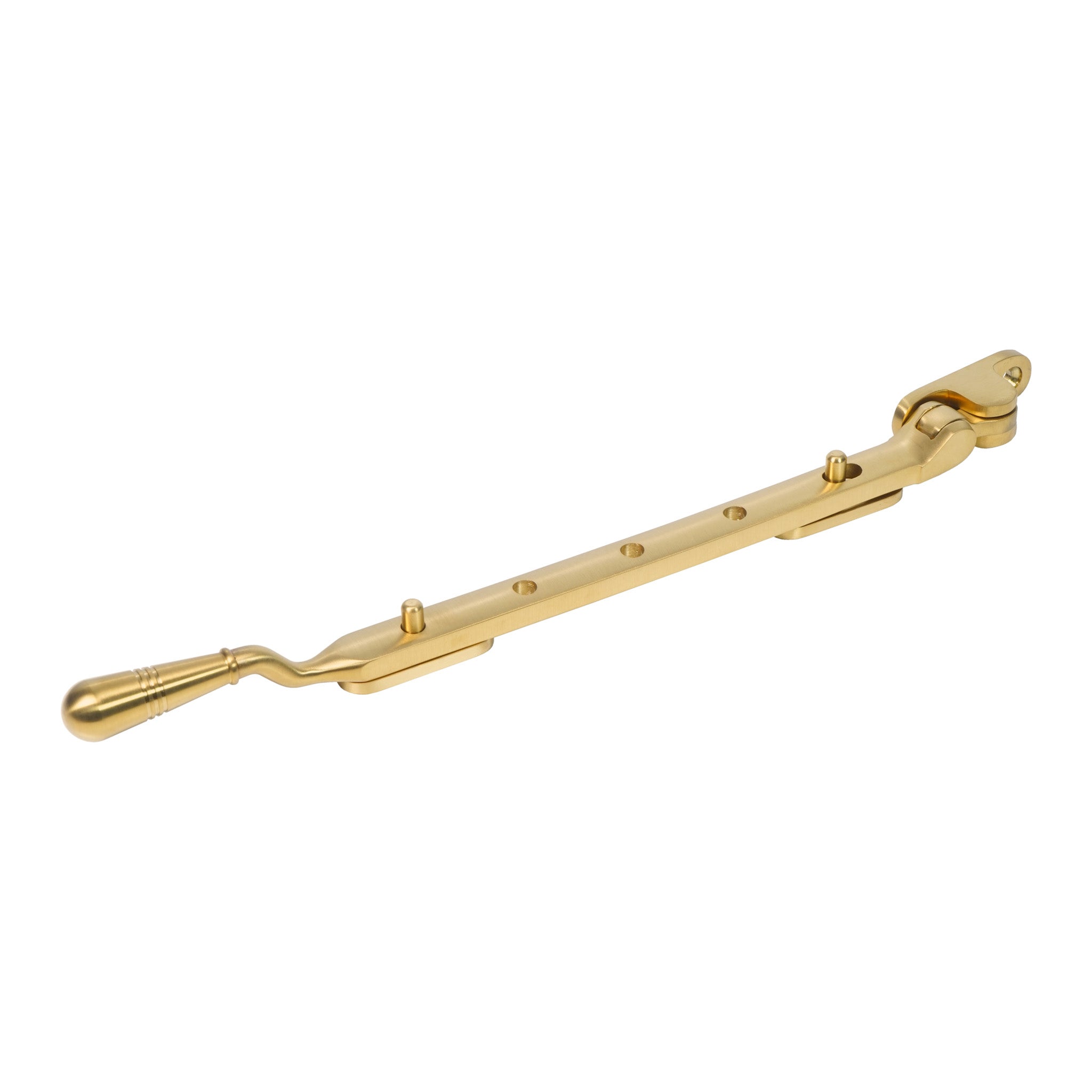 Opera Casement Window Stay | PVD Stainless Satin Brass